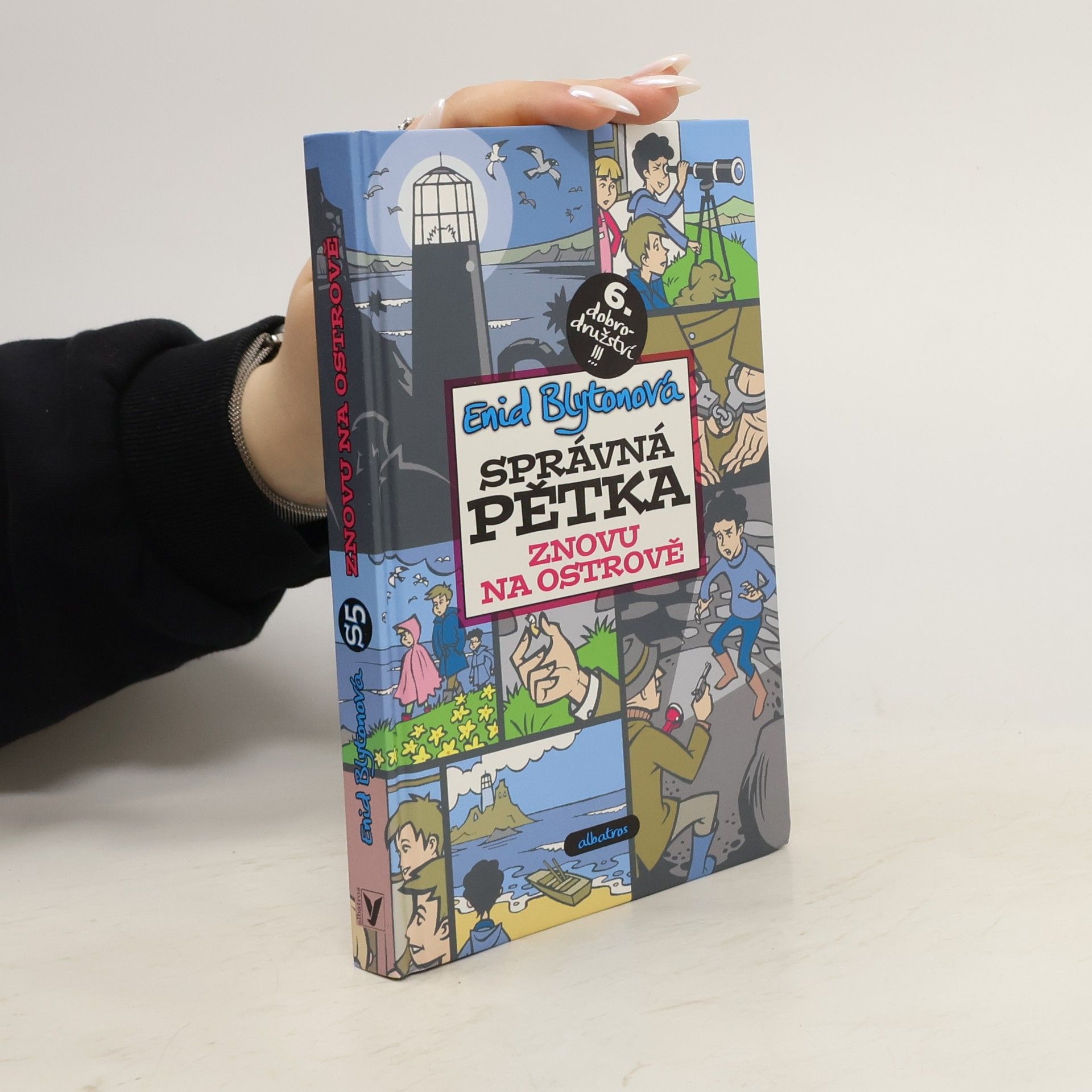 Enid Blyton Správná pětka. Znovu na ostrově