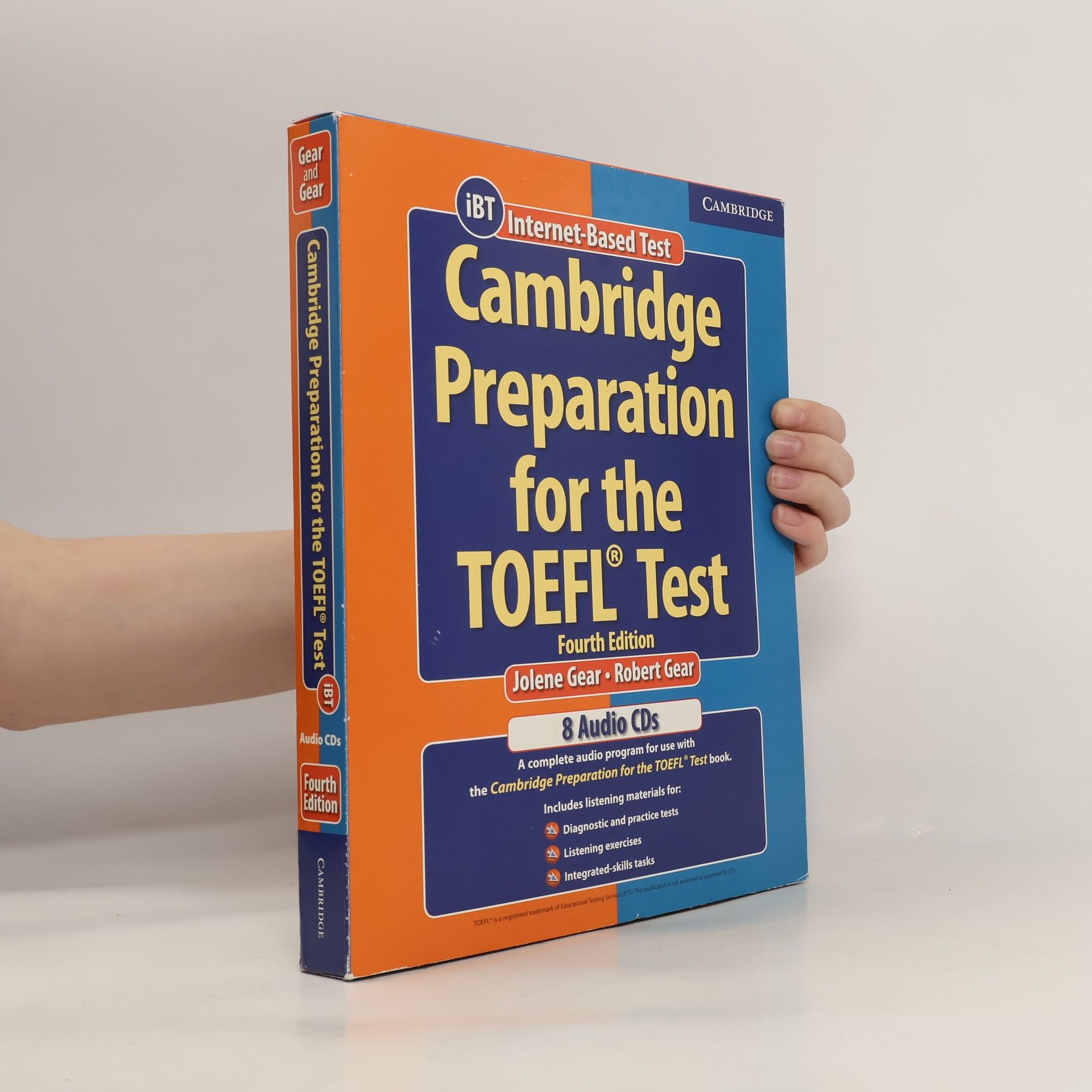 Robert Gear Cambridge Preparation for the TOEFL® Test Book with CD-ROM and Audio CDs Pack