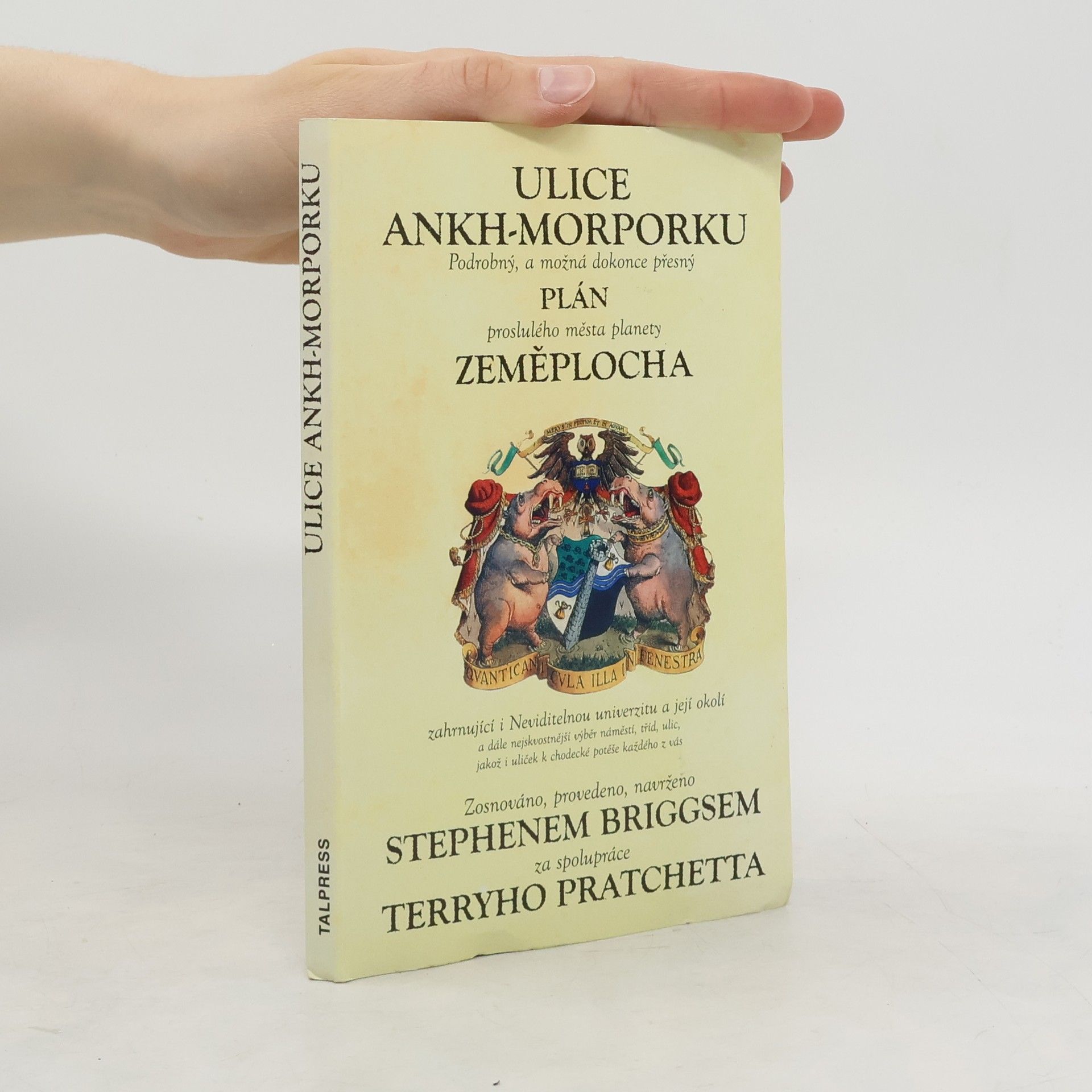 Terry Pratchett Ulice Ankh-Morporku. Plán proslulého města planety Zeměplocha