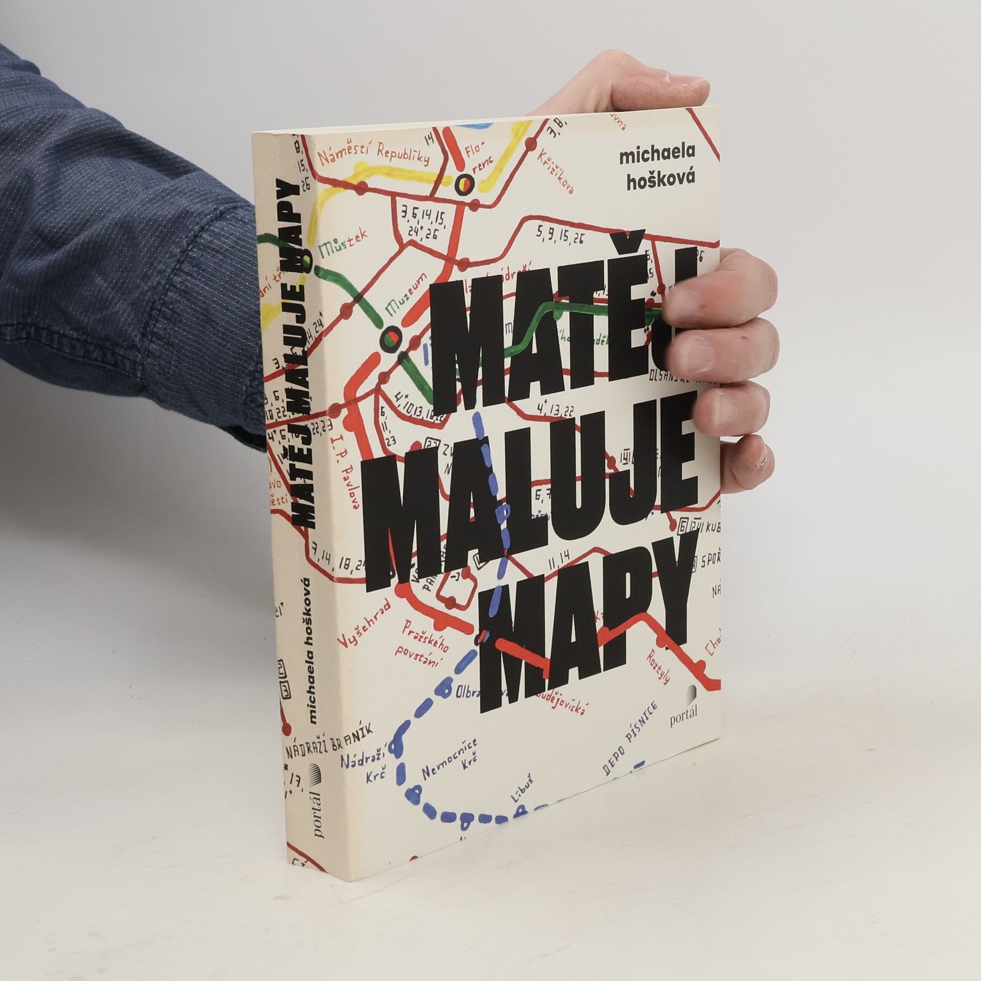 Michaela Hošková Matěj maluje mapy