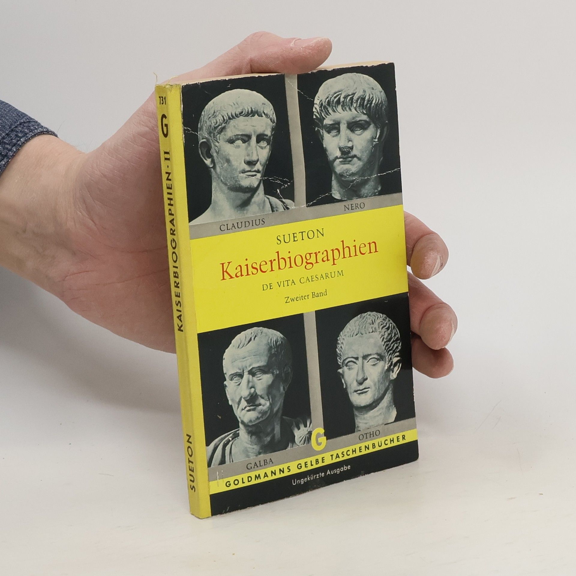 Gaius Suetonius Tranquillus Kaiserbiographien II. De Vita Caesarum. Zweiter Band