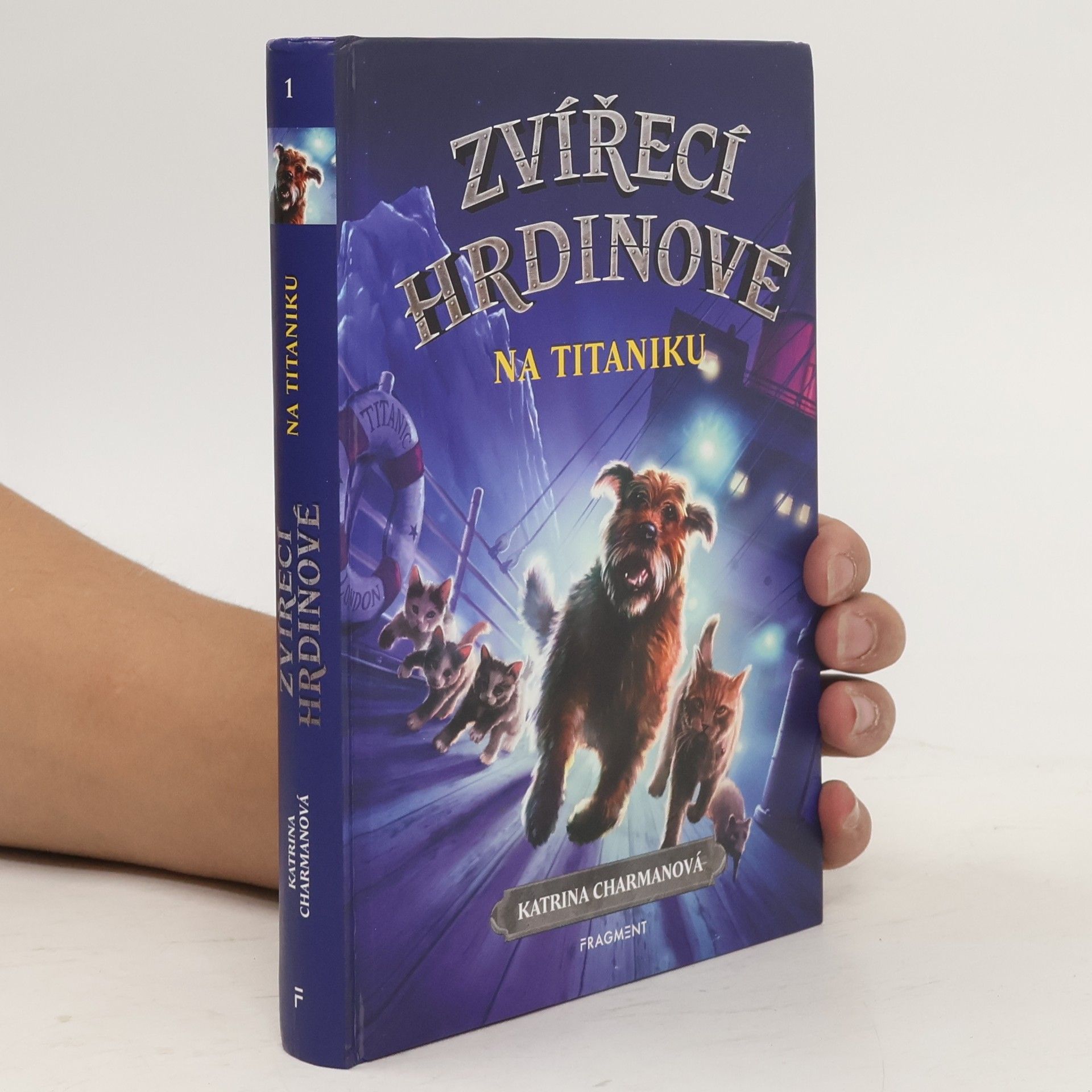 Katrina Charman Zvířecí hrdinové na Titaniku