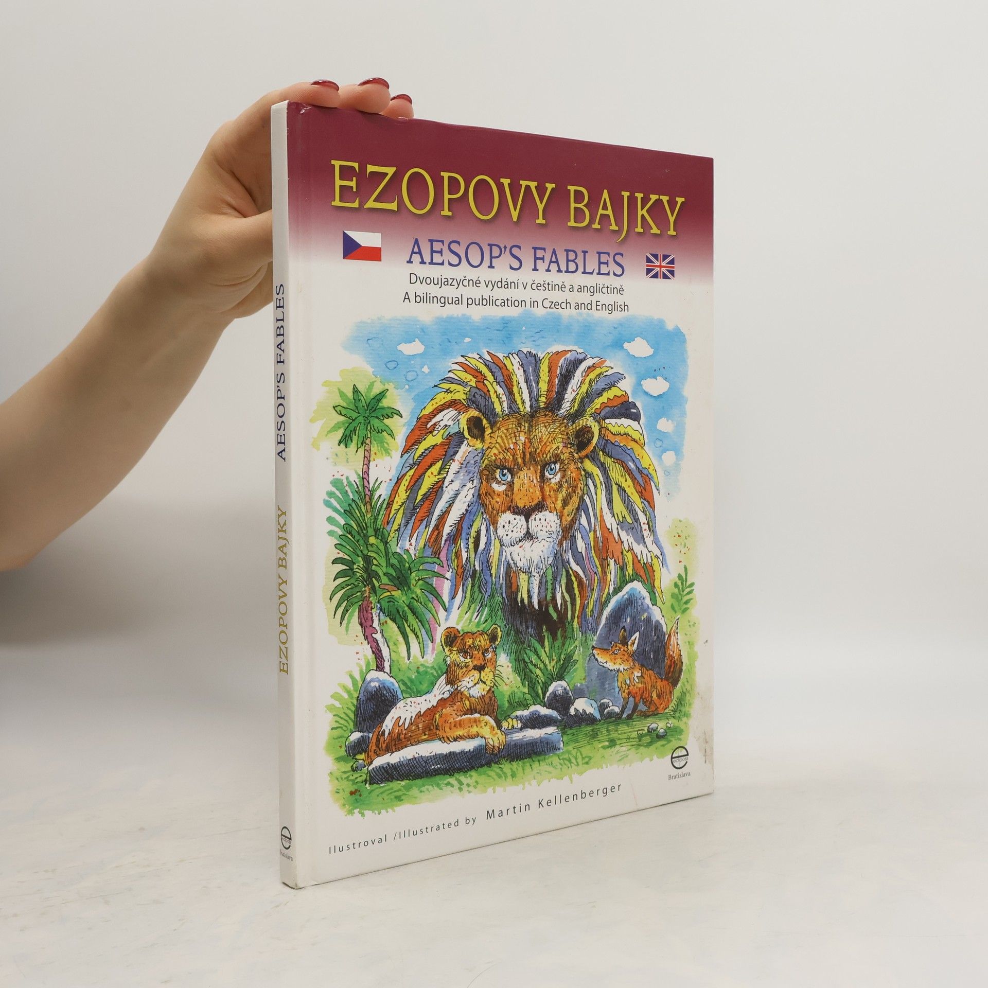 Ezop Ezopovy bajky: Dvoujazyčné vydání v češtině a angličtině
