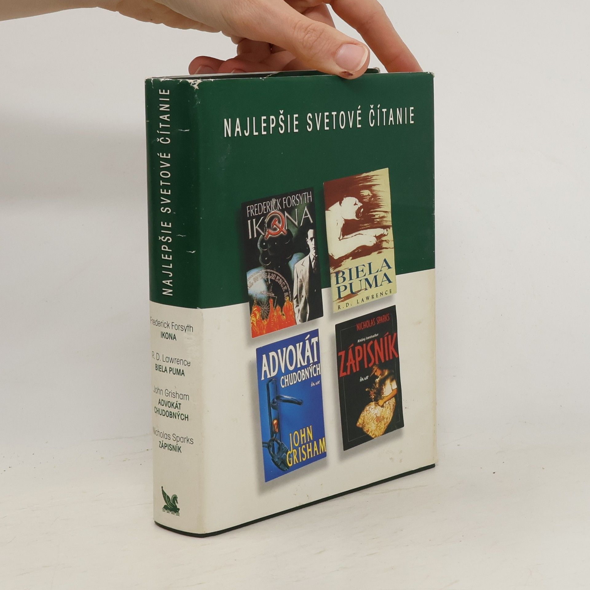 John Grisham Najlepšie svetové čitanie. Ikona. Biela puma. Advokát chudobných. Zápisník