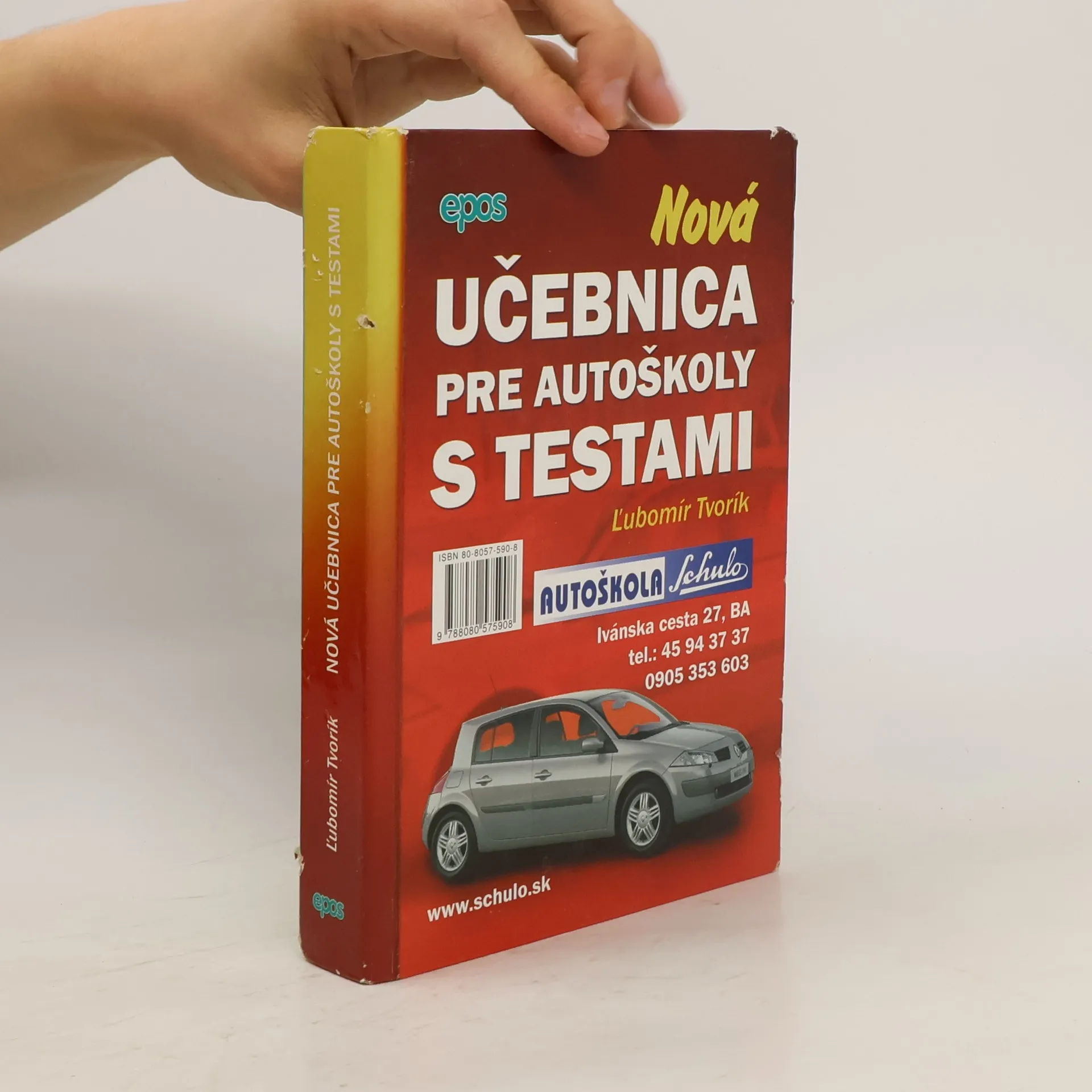 Nová učebnica pre autoškoly s testami | Kniha | pevná | Ľubomír Tvorík