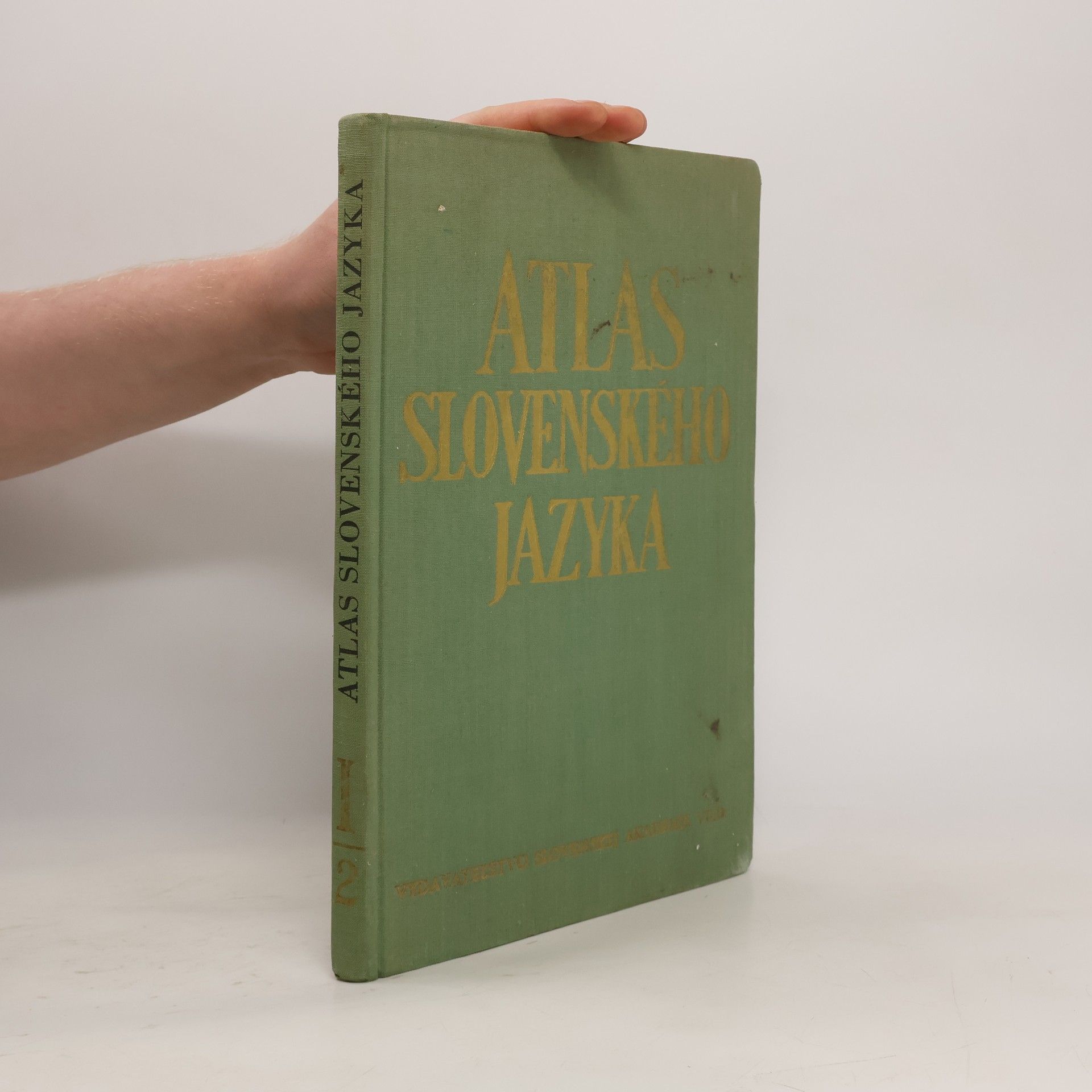 Collectif d'auteurs Atlas slovenského jazyka 1, časť druhá
