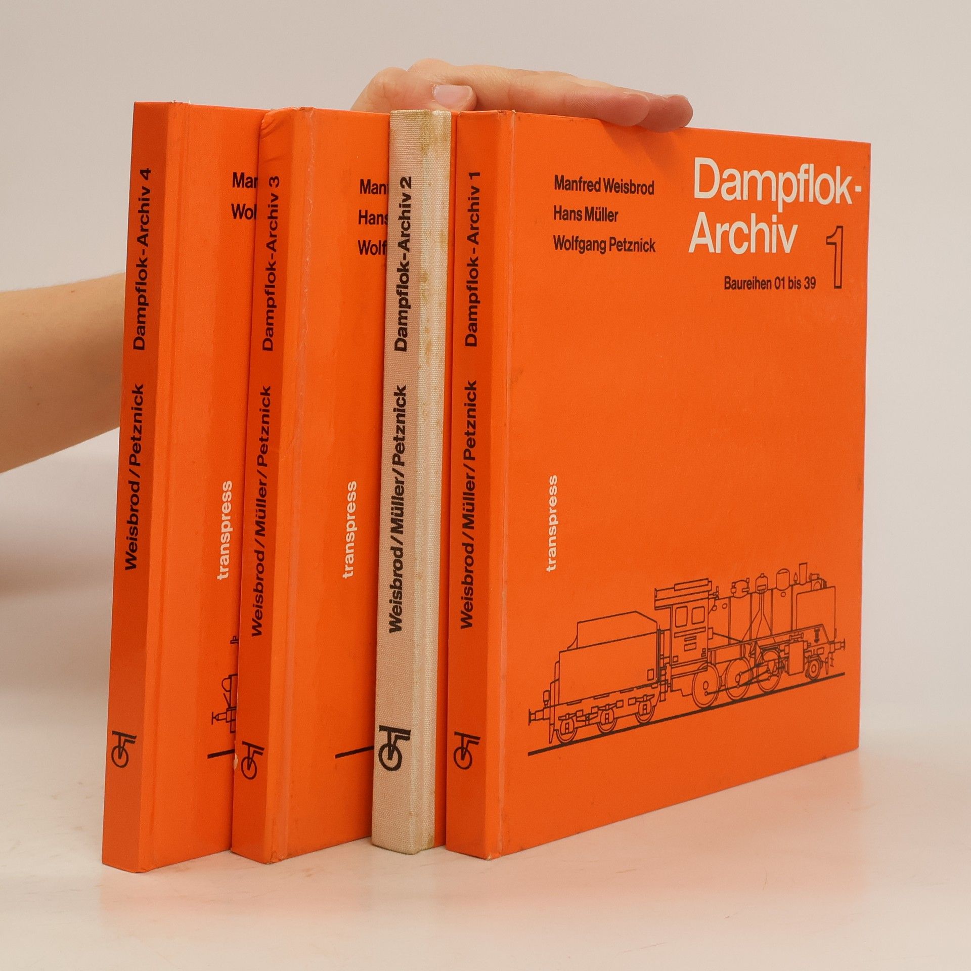 Hans-Joachim Müller Dampflok-Archiv 1-4