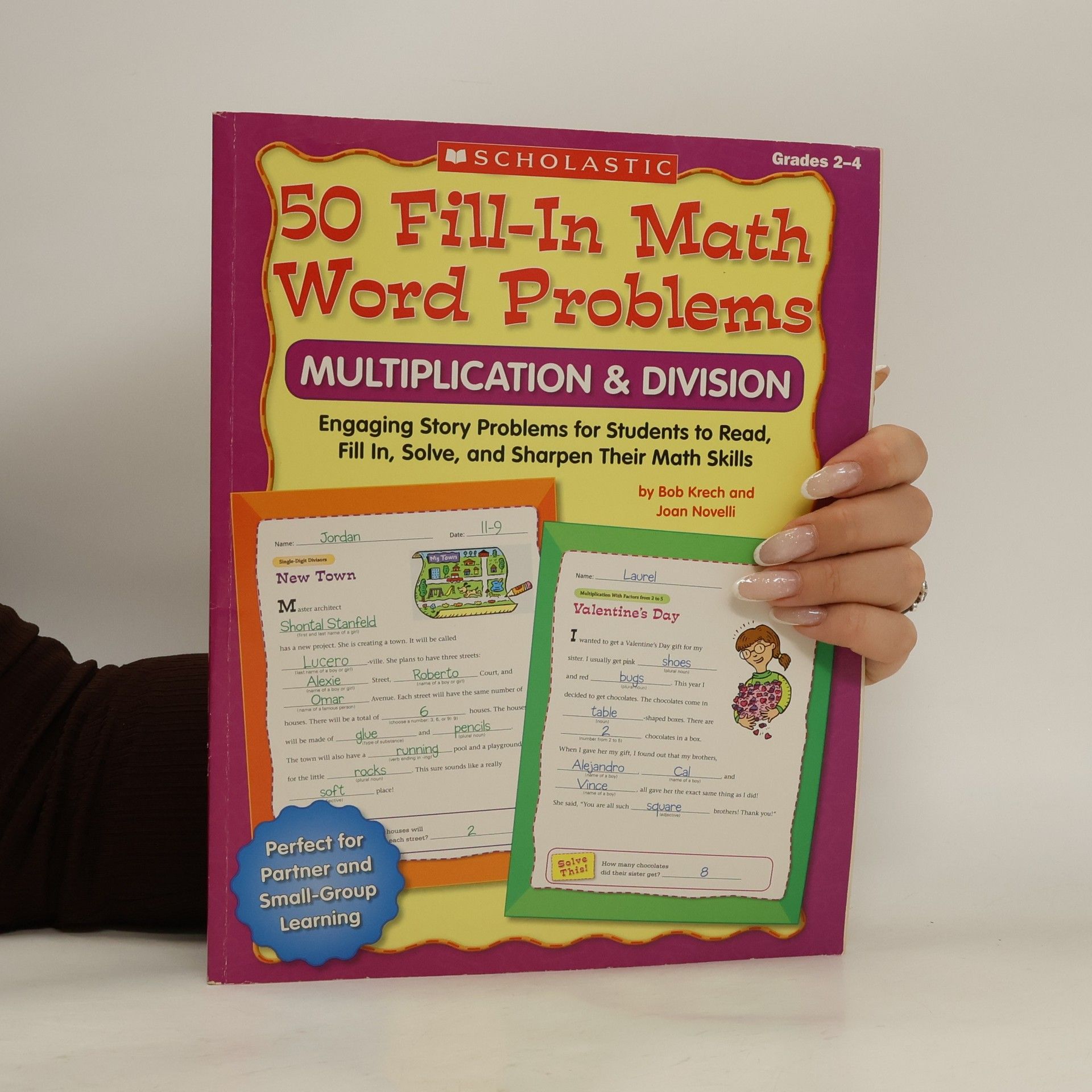 Bob Krech 50 Fill-In Math Word Problems