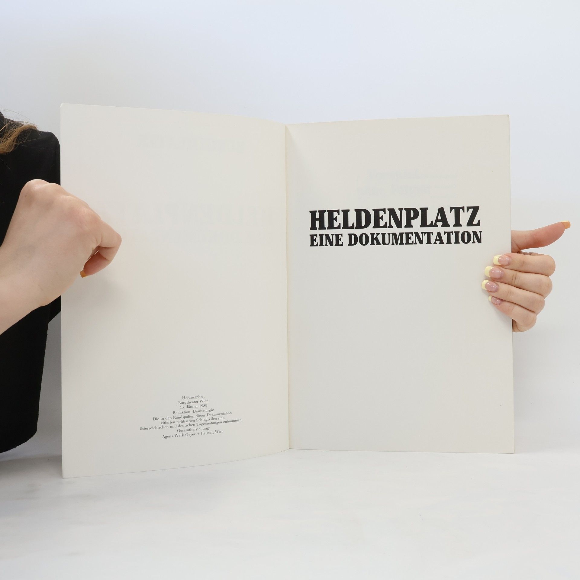 Autorenkollektiv Heldenplatz: eine Dokumentation