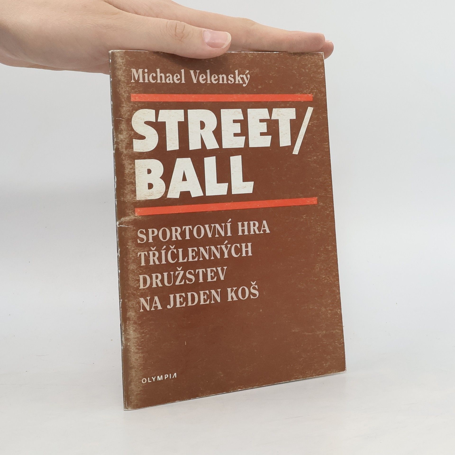 Michael Velenský Streetball : sportovní hra tříčlenných družstev na jeden koš