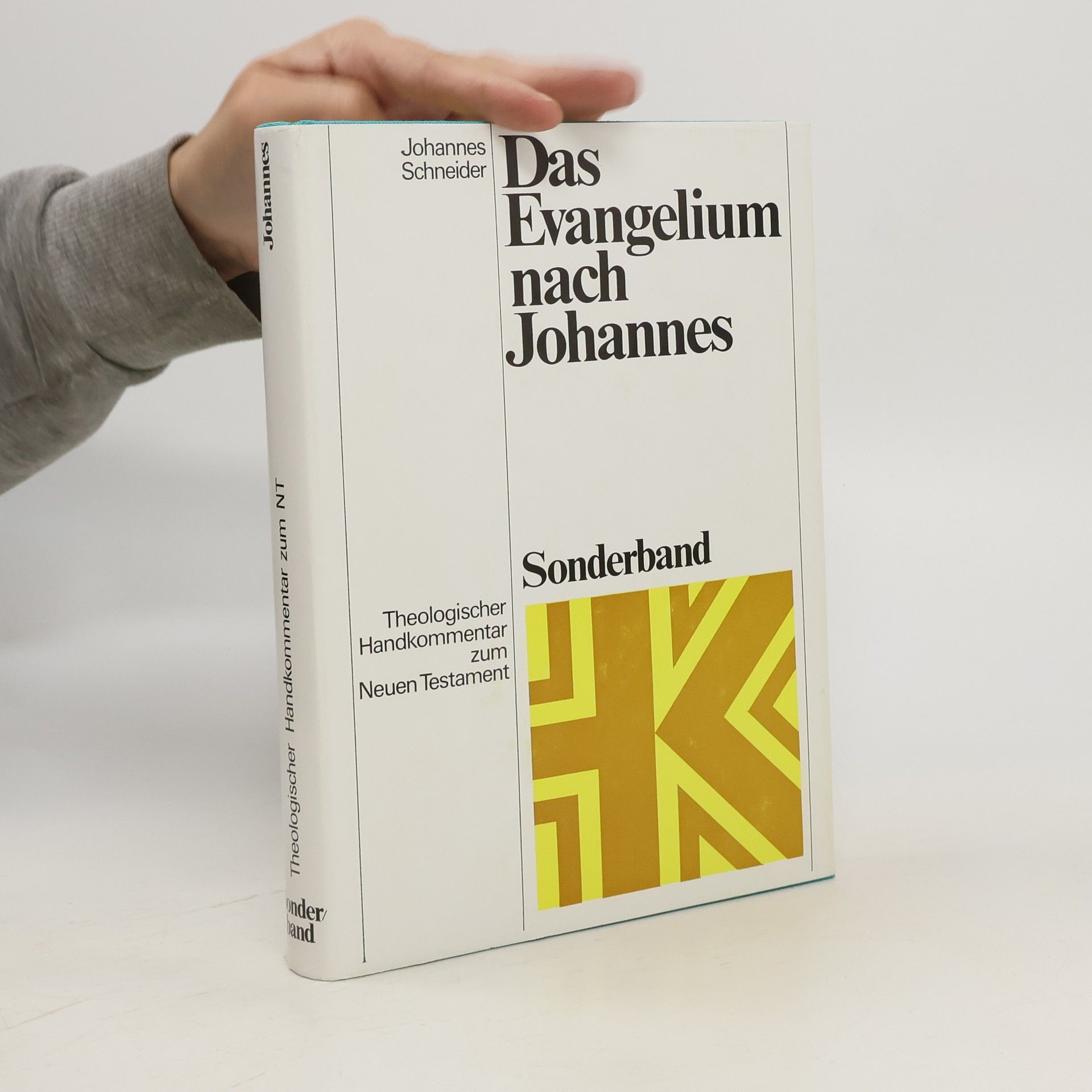 Johannes Schneider Das Evangelium nach Johannes