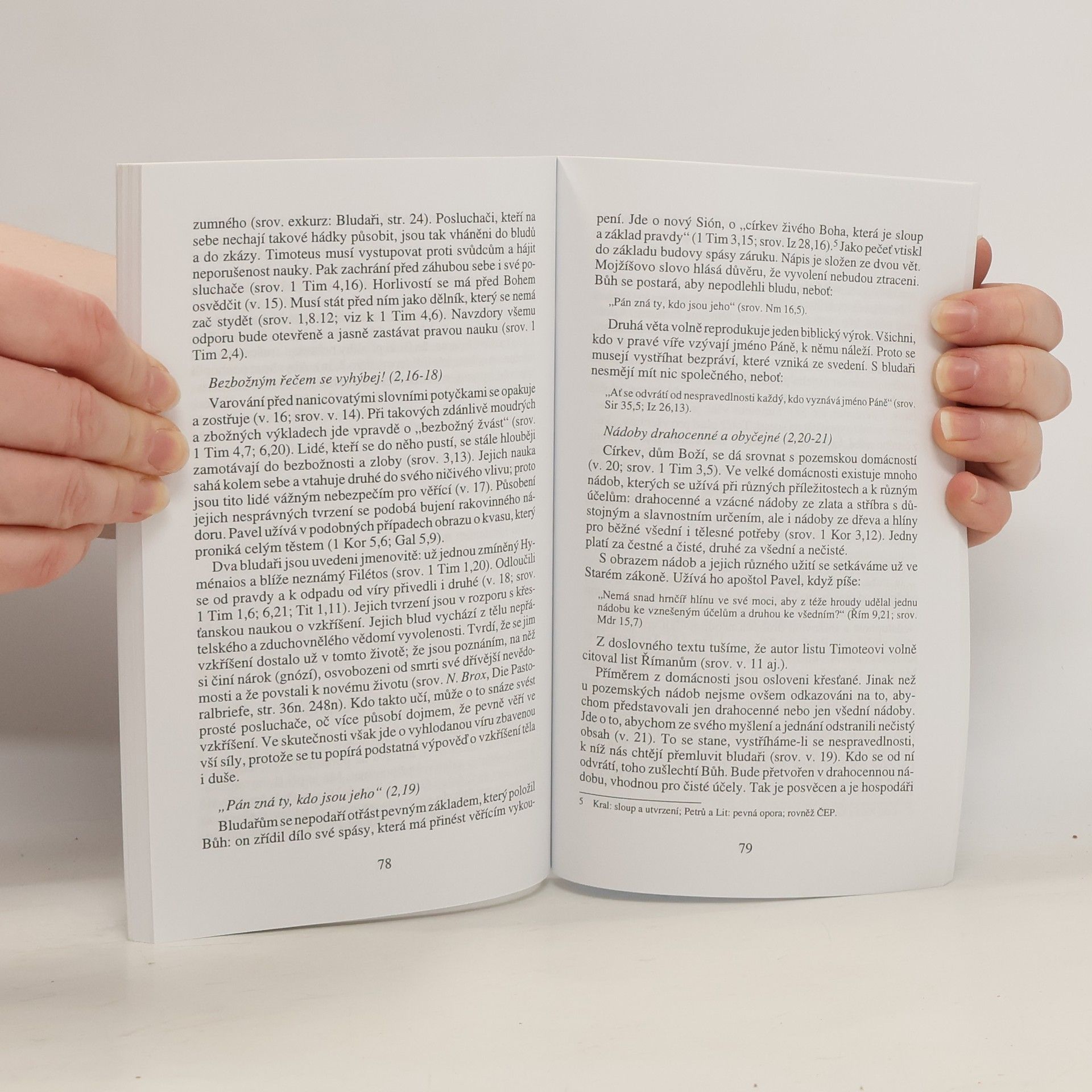 Udo Borse První a druhý list Timoteovi ; List Titovi