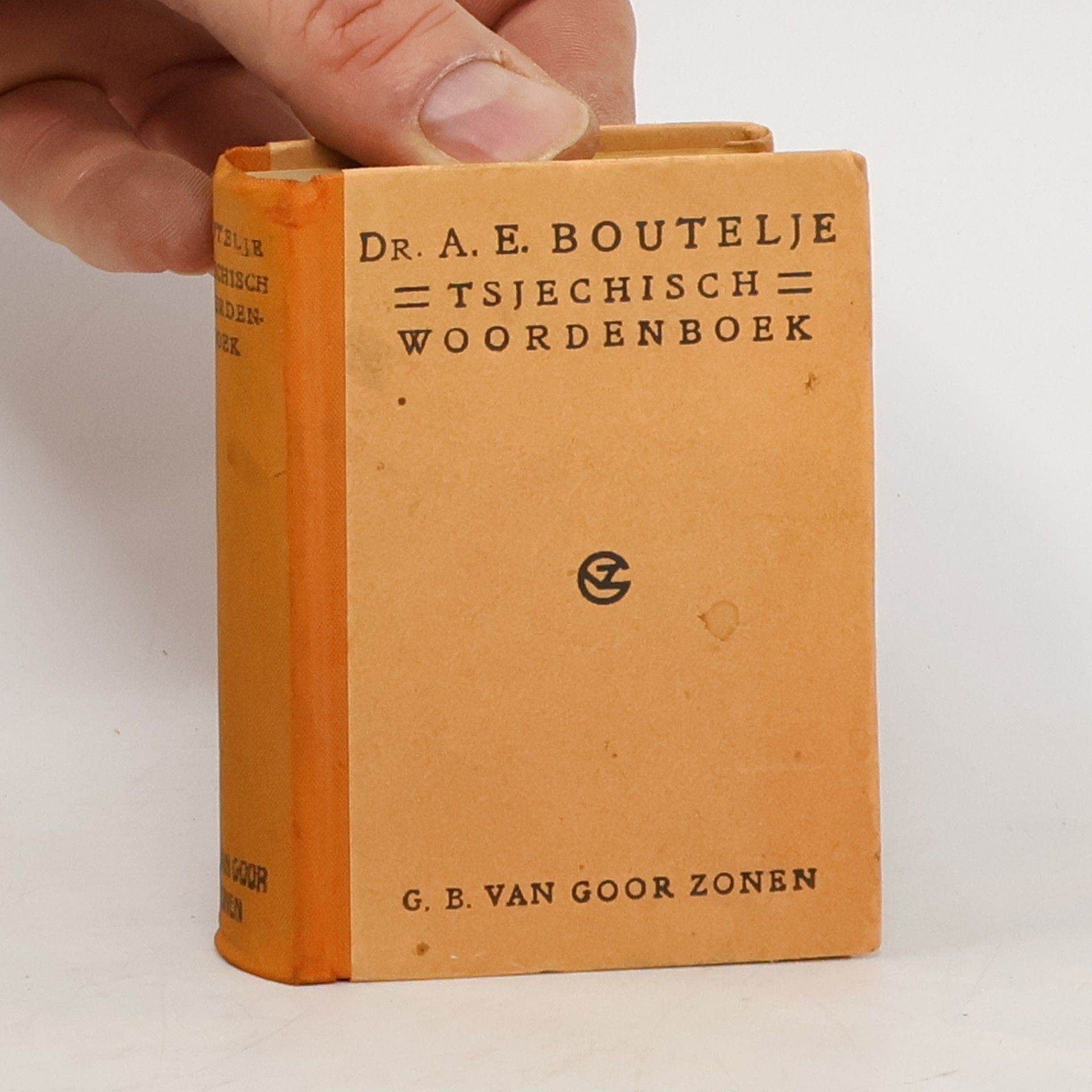 A. E. Boutelje Van Goor's Klein tsjechisch woordenboek