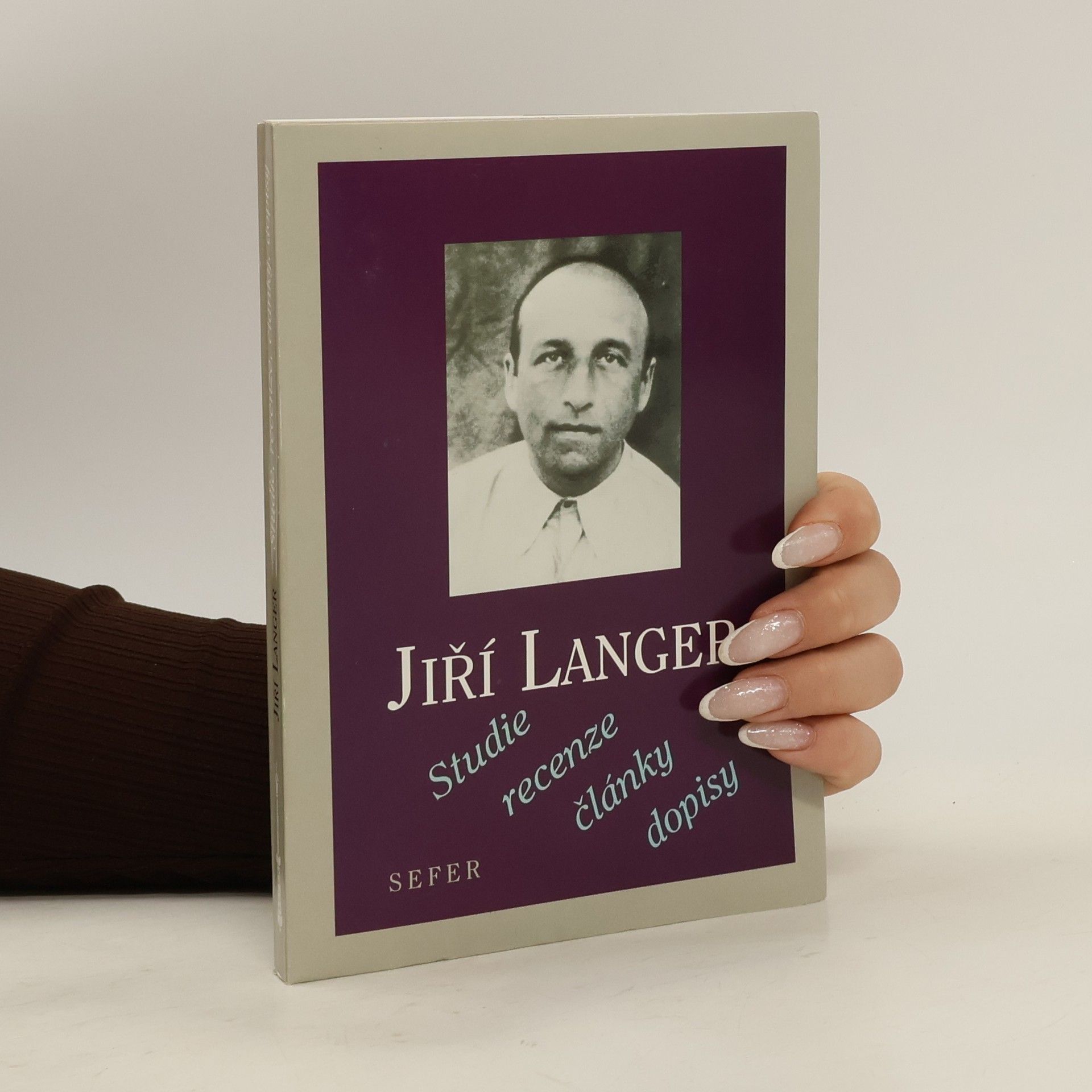 Jiri M Langer Jiří Langer. Studie, recenze, články, dopisy