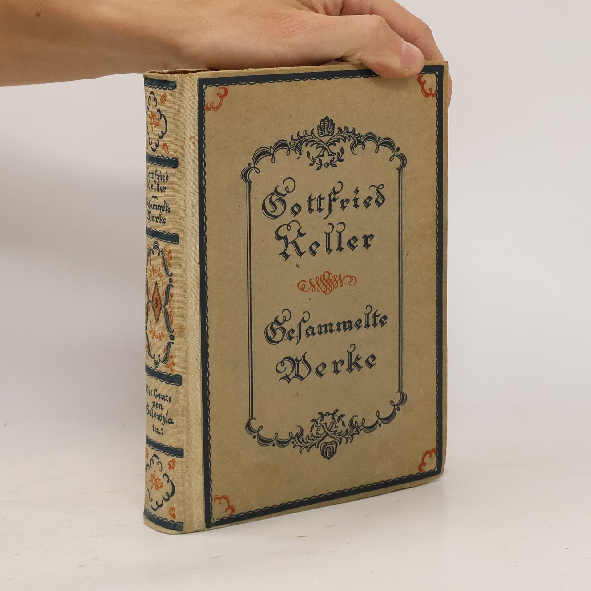 Gottfried Keller Gesammelte Werke. Band 3