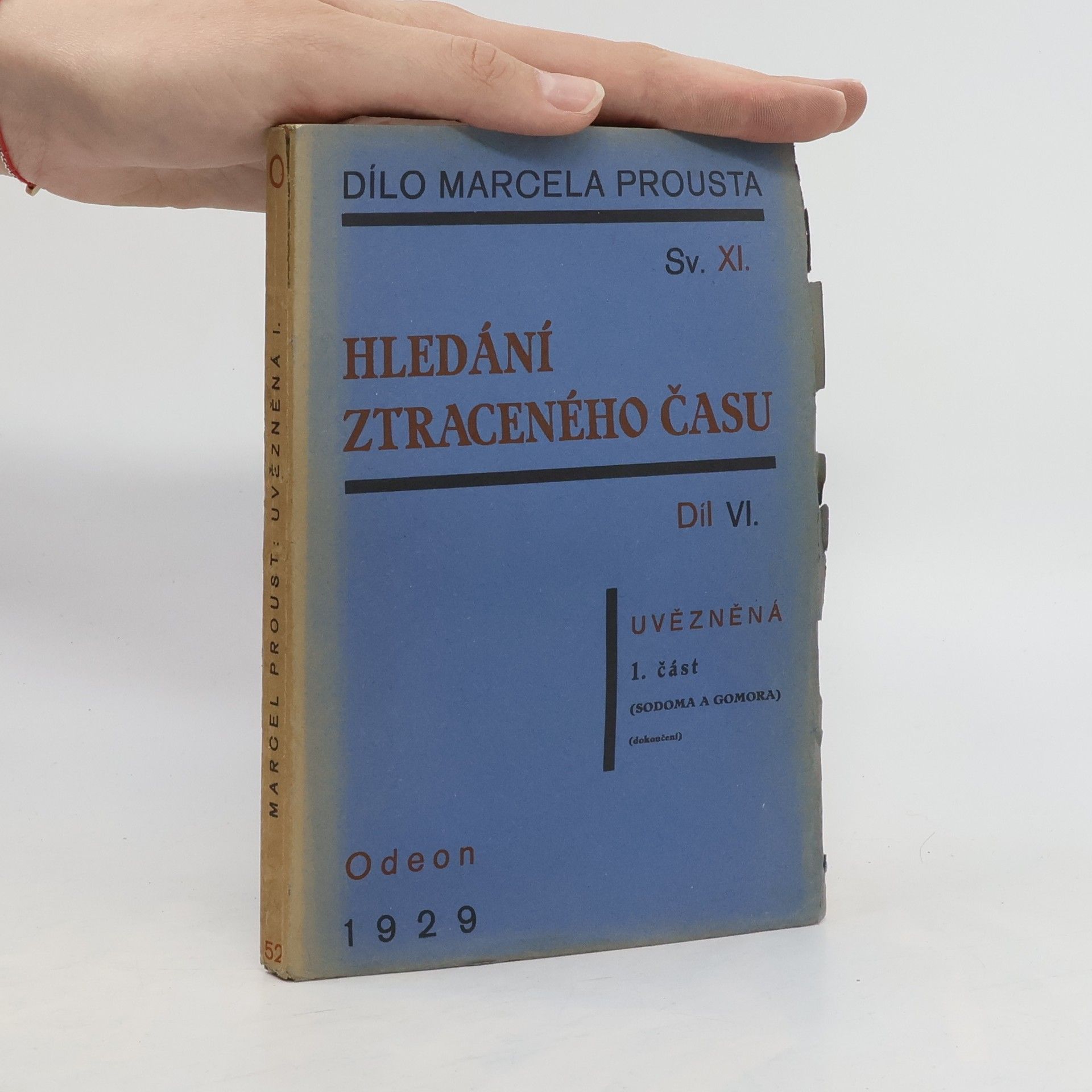 Marcel Proust Hledání ztraceného času VI., Uvězněná 1