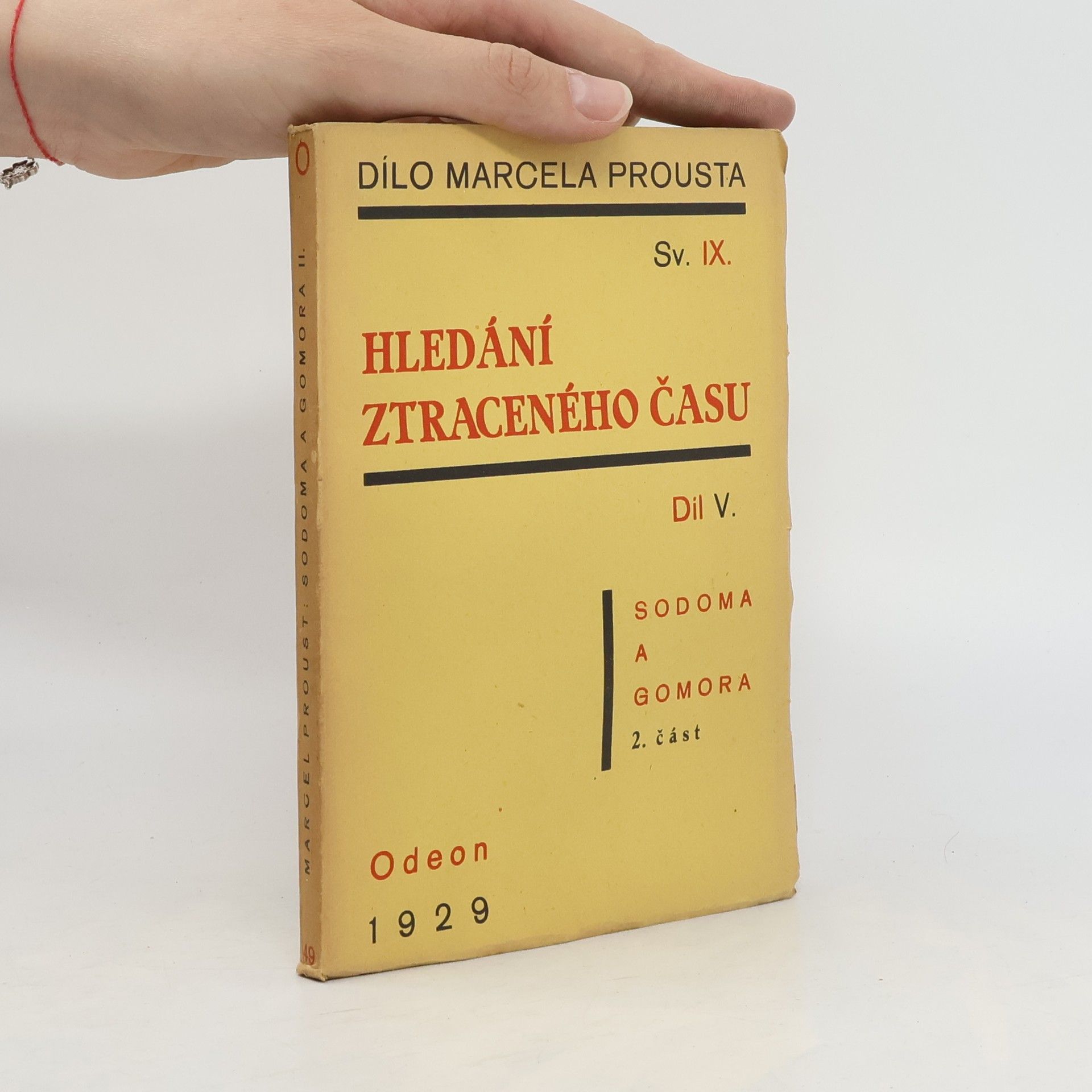 Marcel Proust Hledání ztraceného času V. Sodoma a Gomora 2