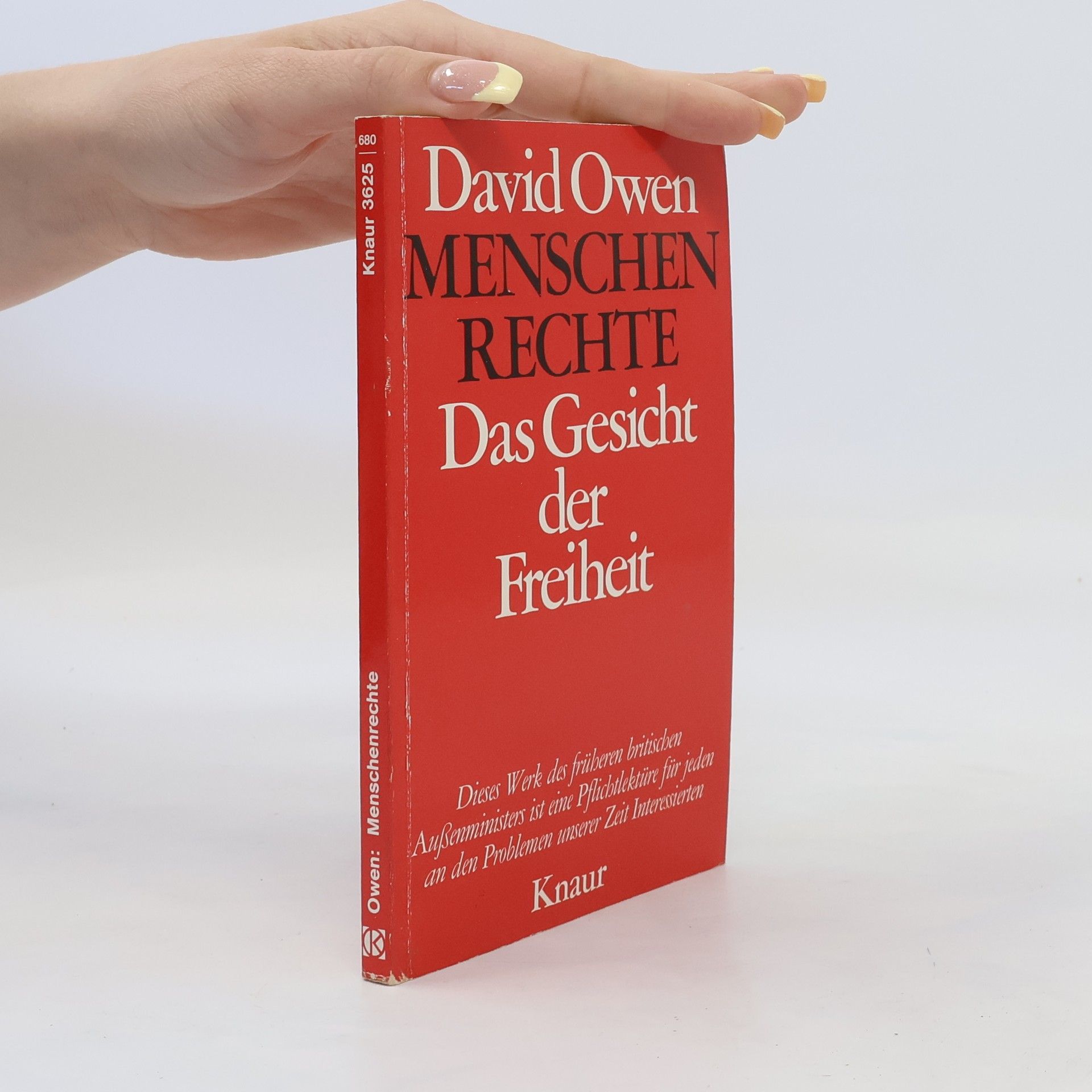David Owen Das Gesicht der Freiheit