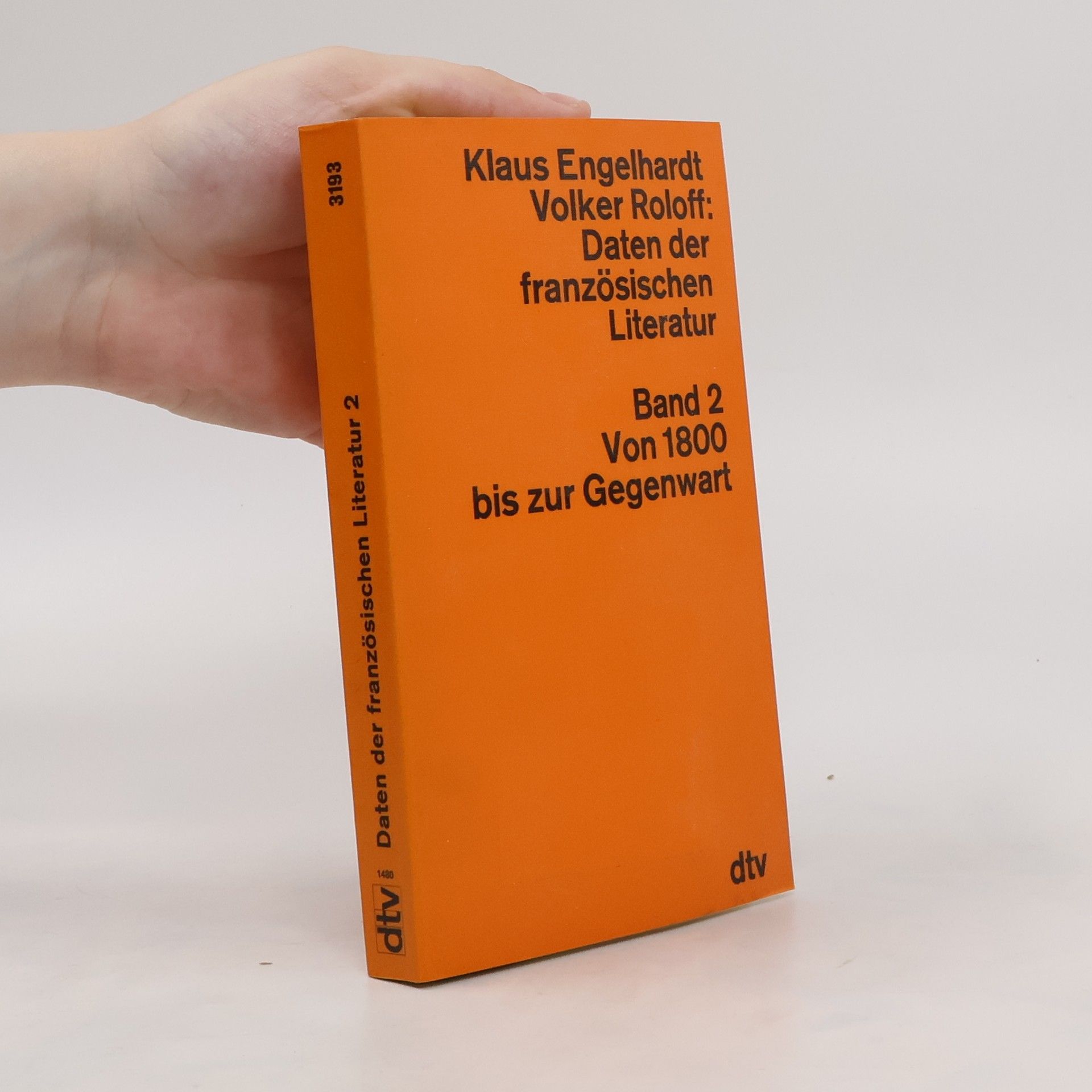 Klaus Engelhardt Daten der französischen Literatur 2