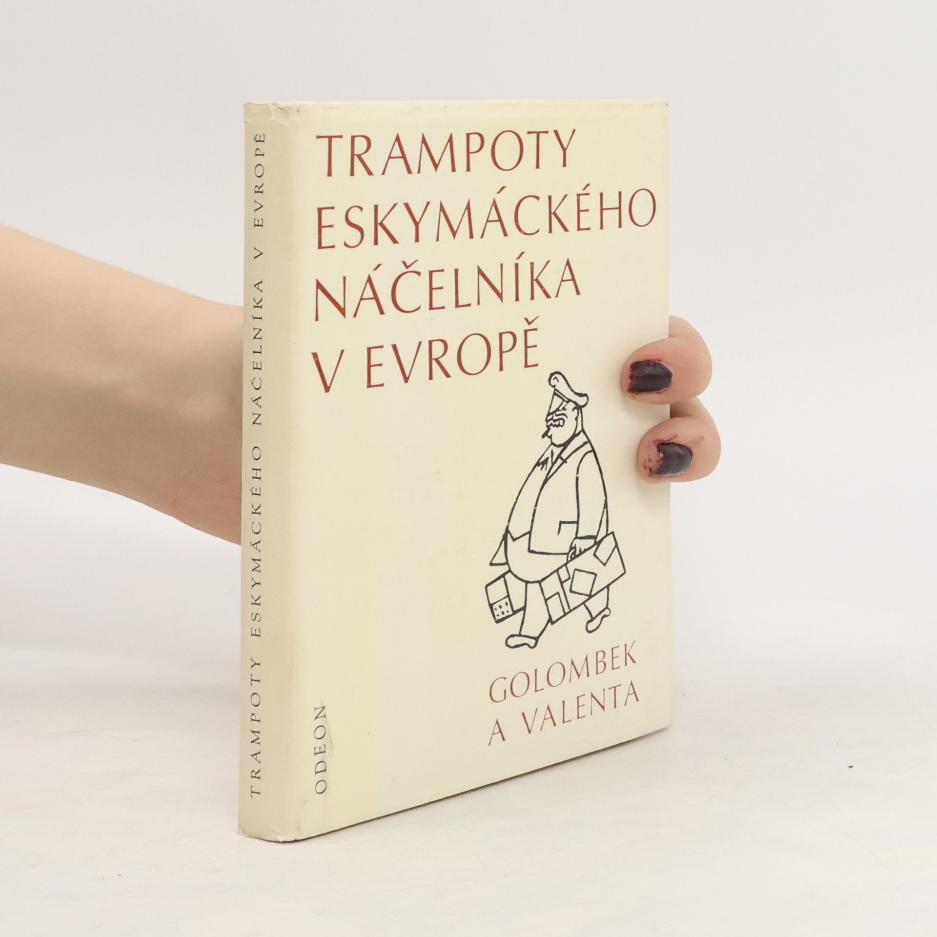 Edvard Valenta Trampoty eskymáckého náčelníka v Evropě