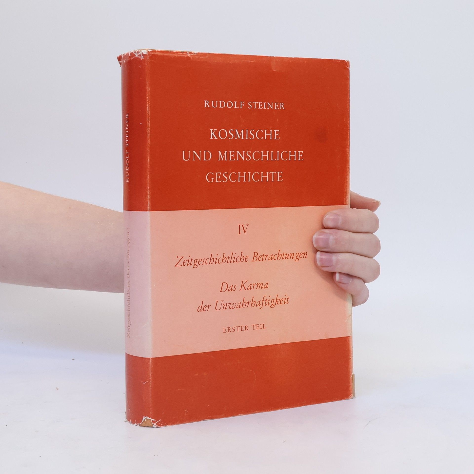 Rudolf Steiner Kosmische und Menschliche Geschichte IV.