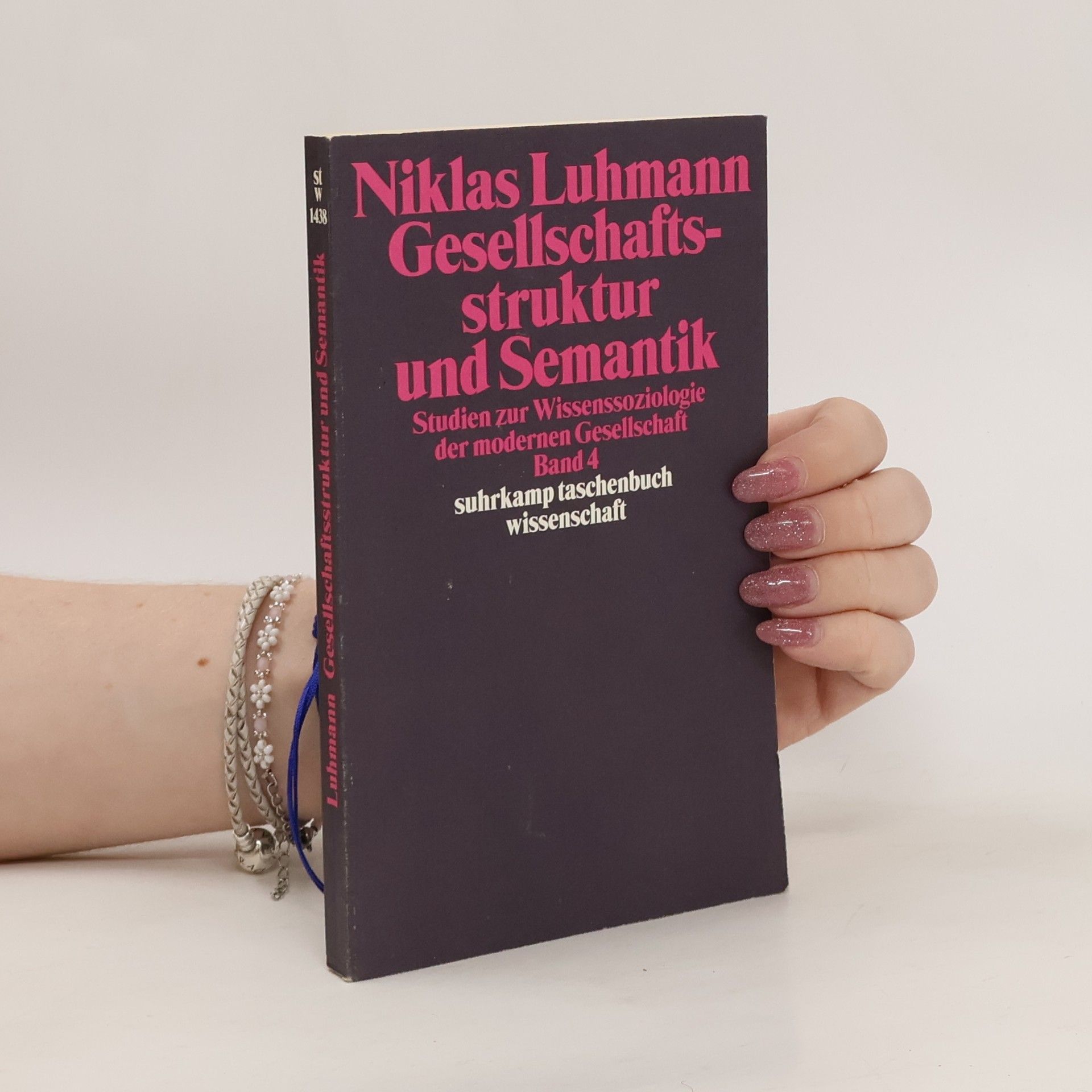 Niklas Luhmann Gesellschaftsstruktur und Semantik
