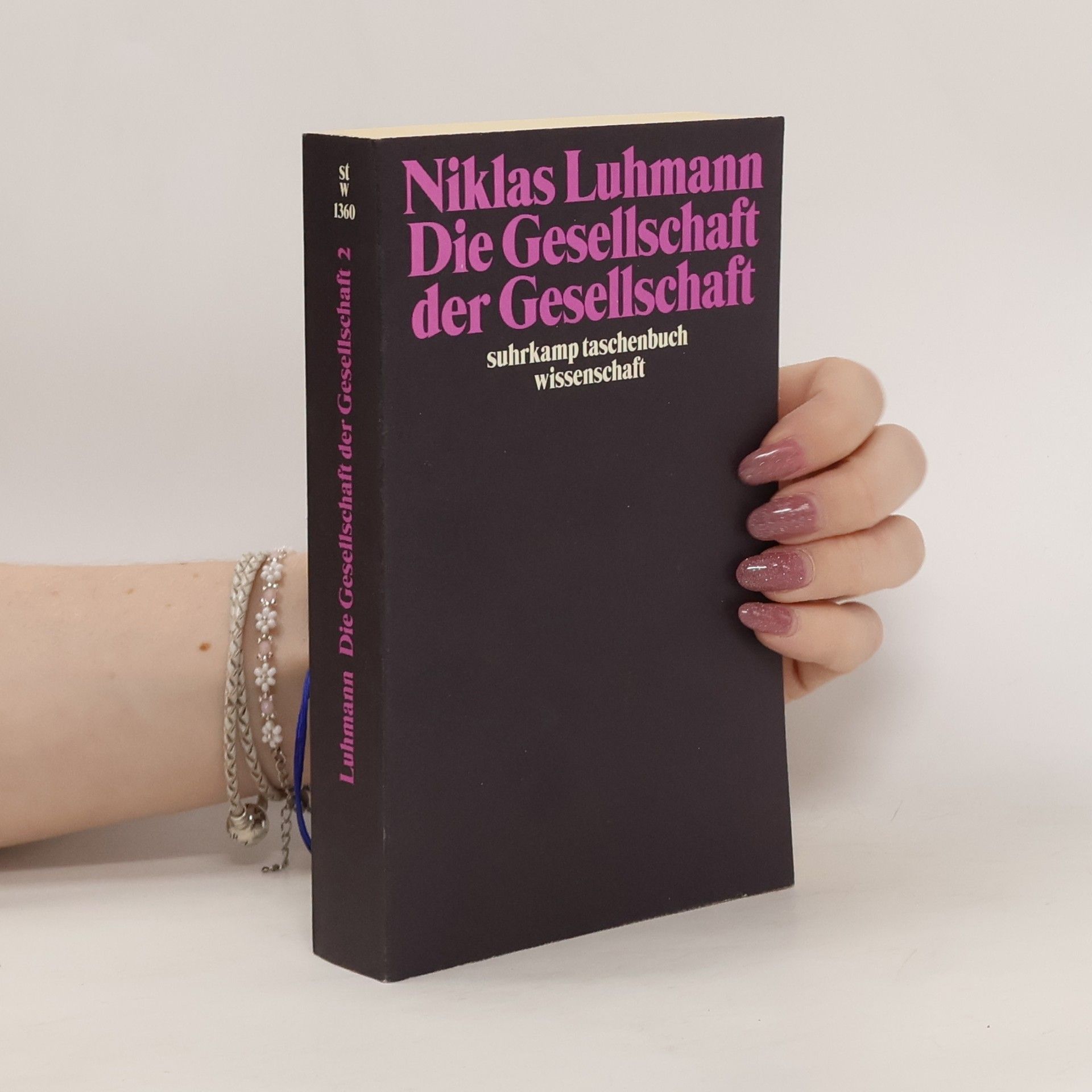 Niklas Luhmann Die Gesellschaft der Gesellschaft, 2 Bde.