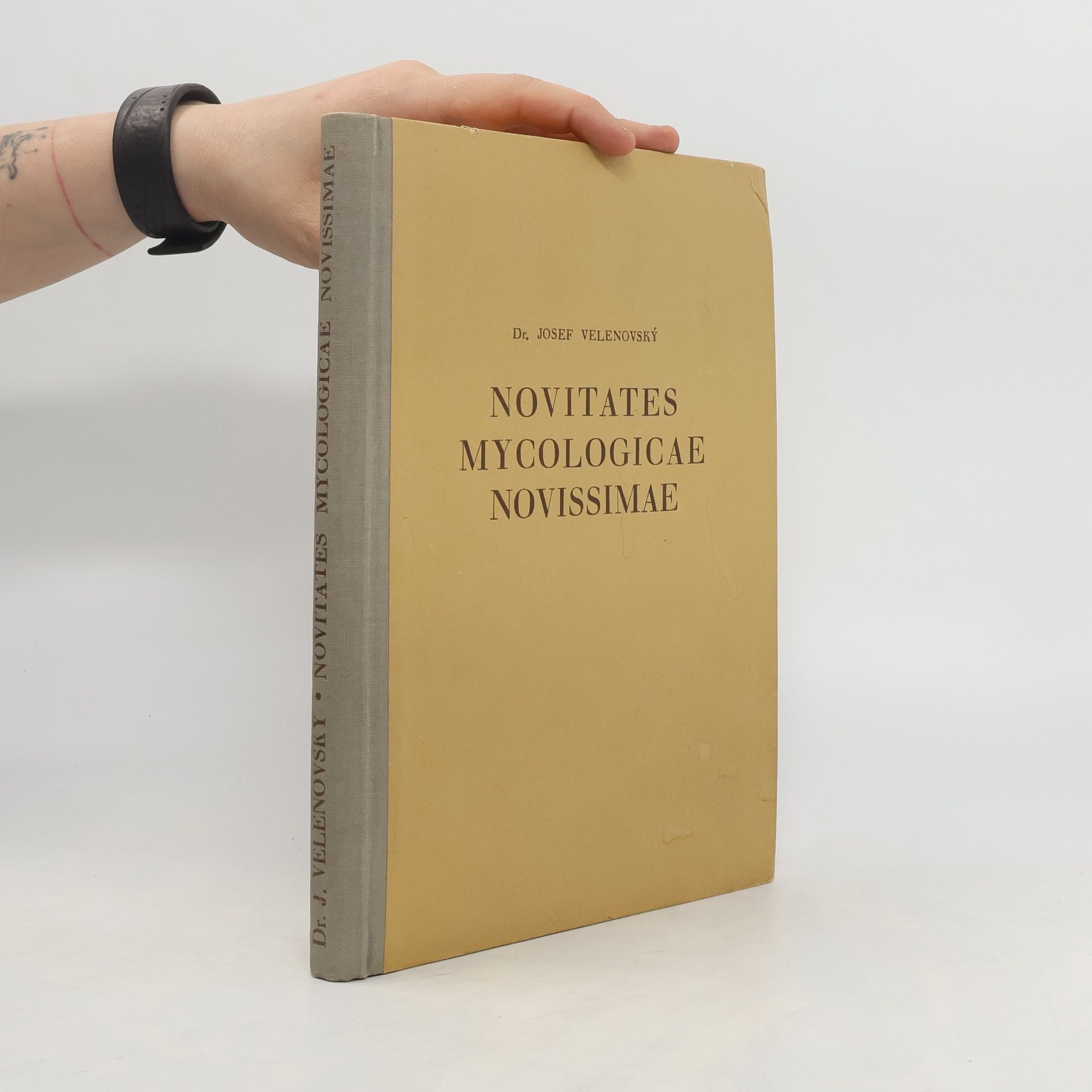 Josef Velenovský Novitates mycologicae novissimae
