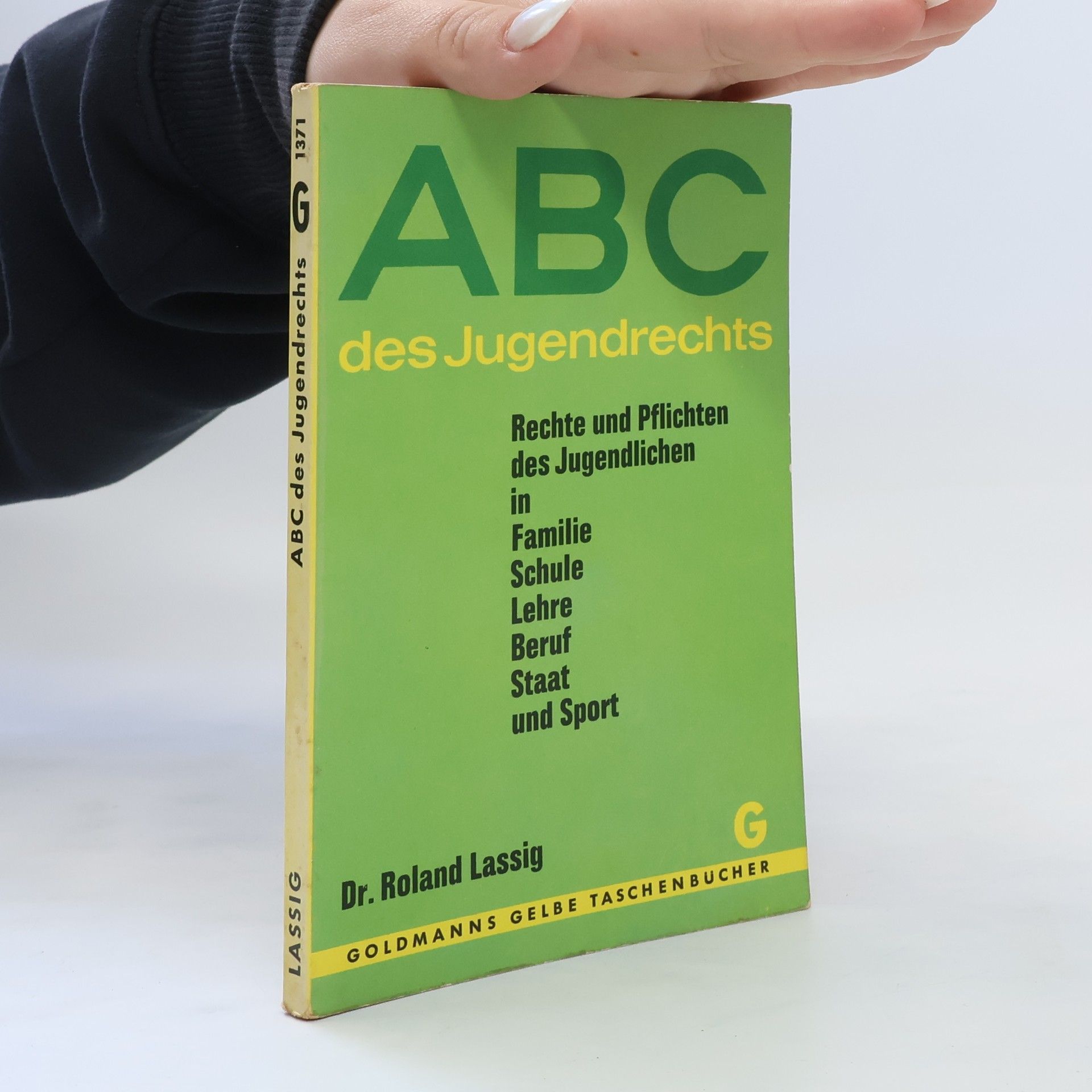 Roland Lassig ABC des Jugendrechts
