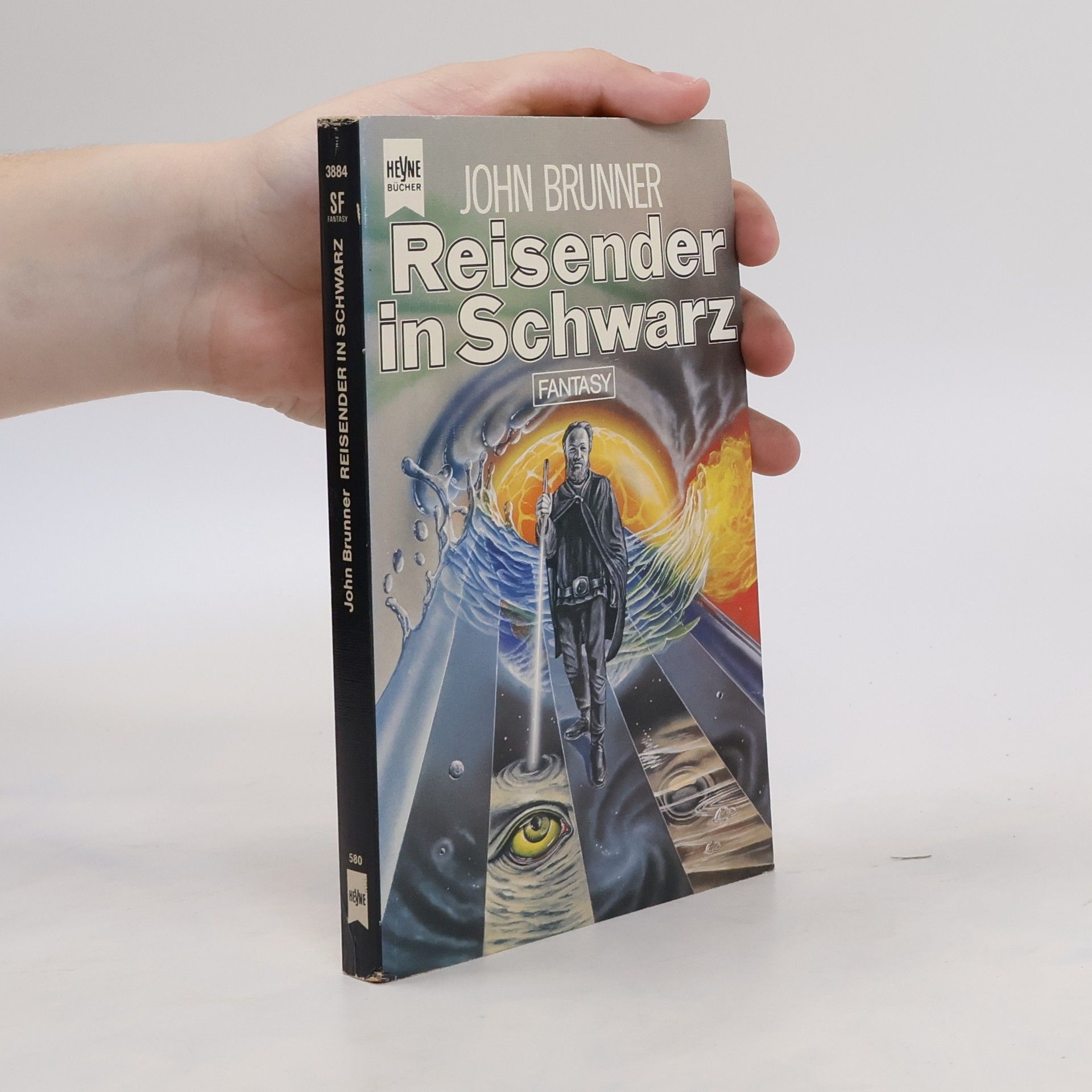 John Brunner Reisender in Schwarz