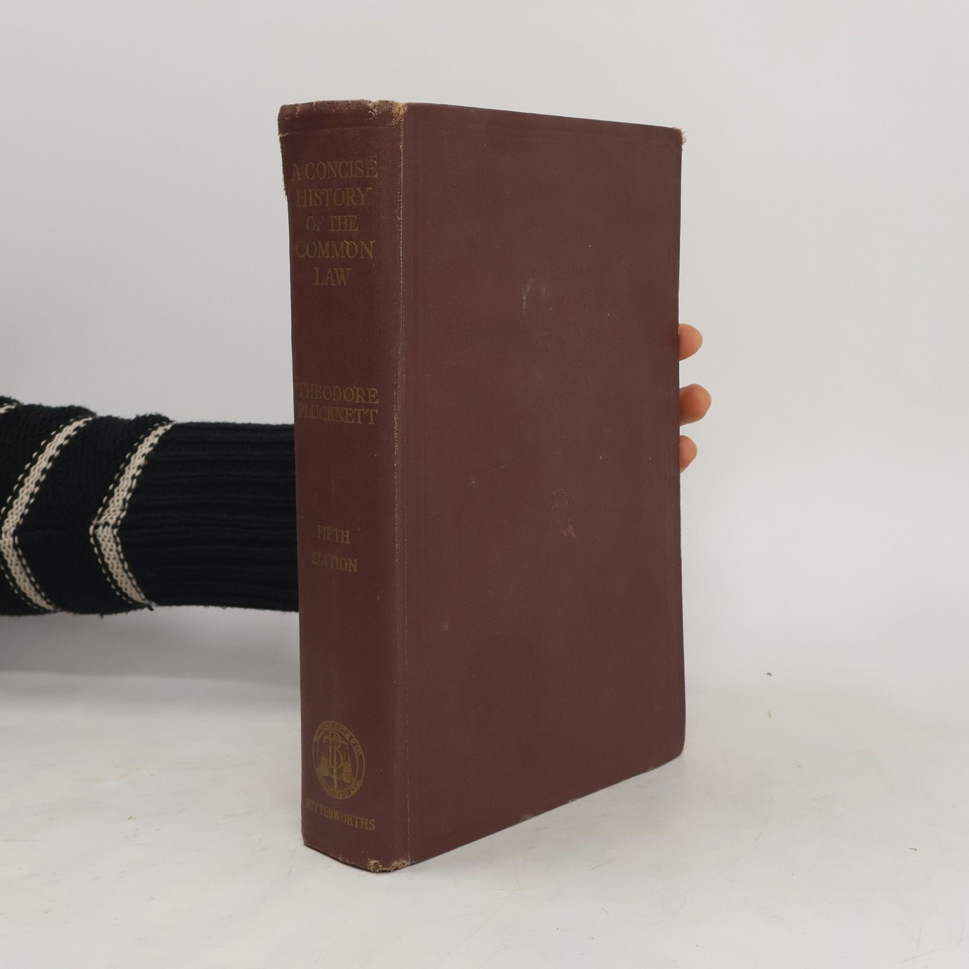 Theodore F. T Plucknett A Concise History of the Common Law
