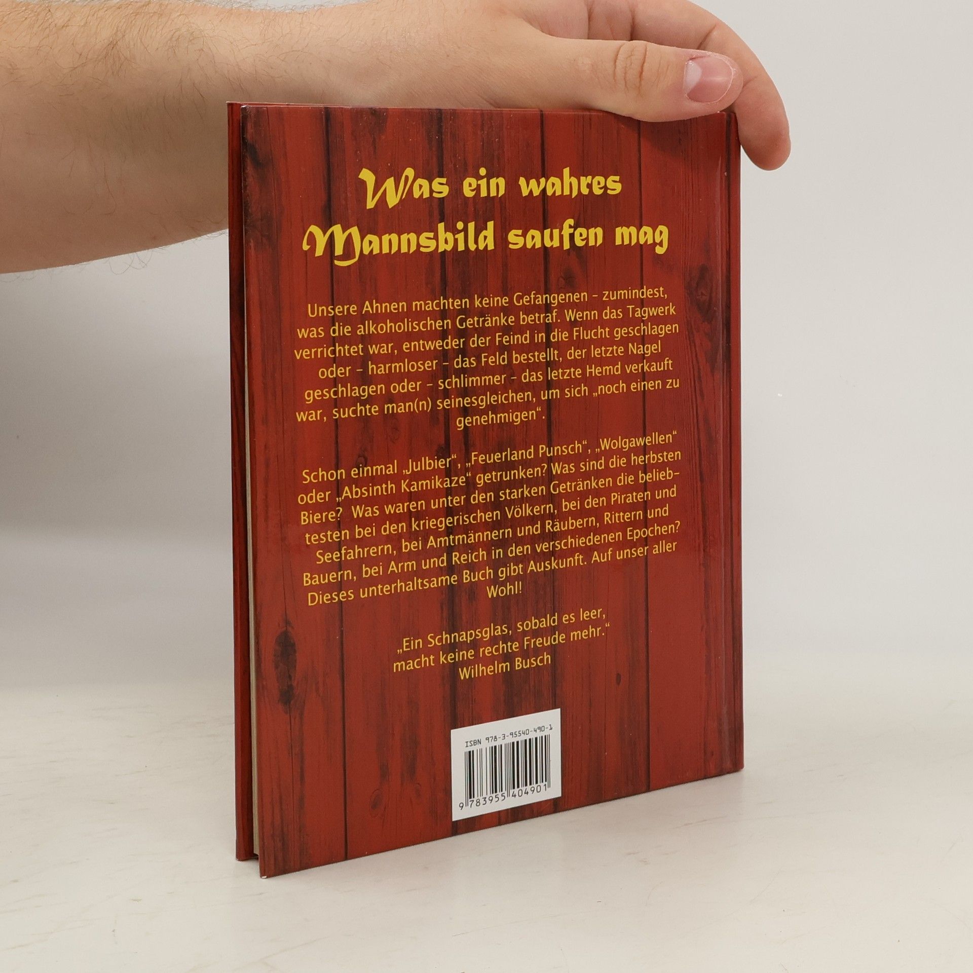 Auteurscollectief Was ein wahres Mannsbild saufen mag