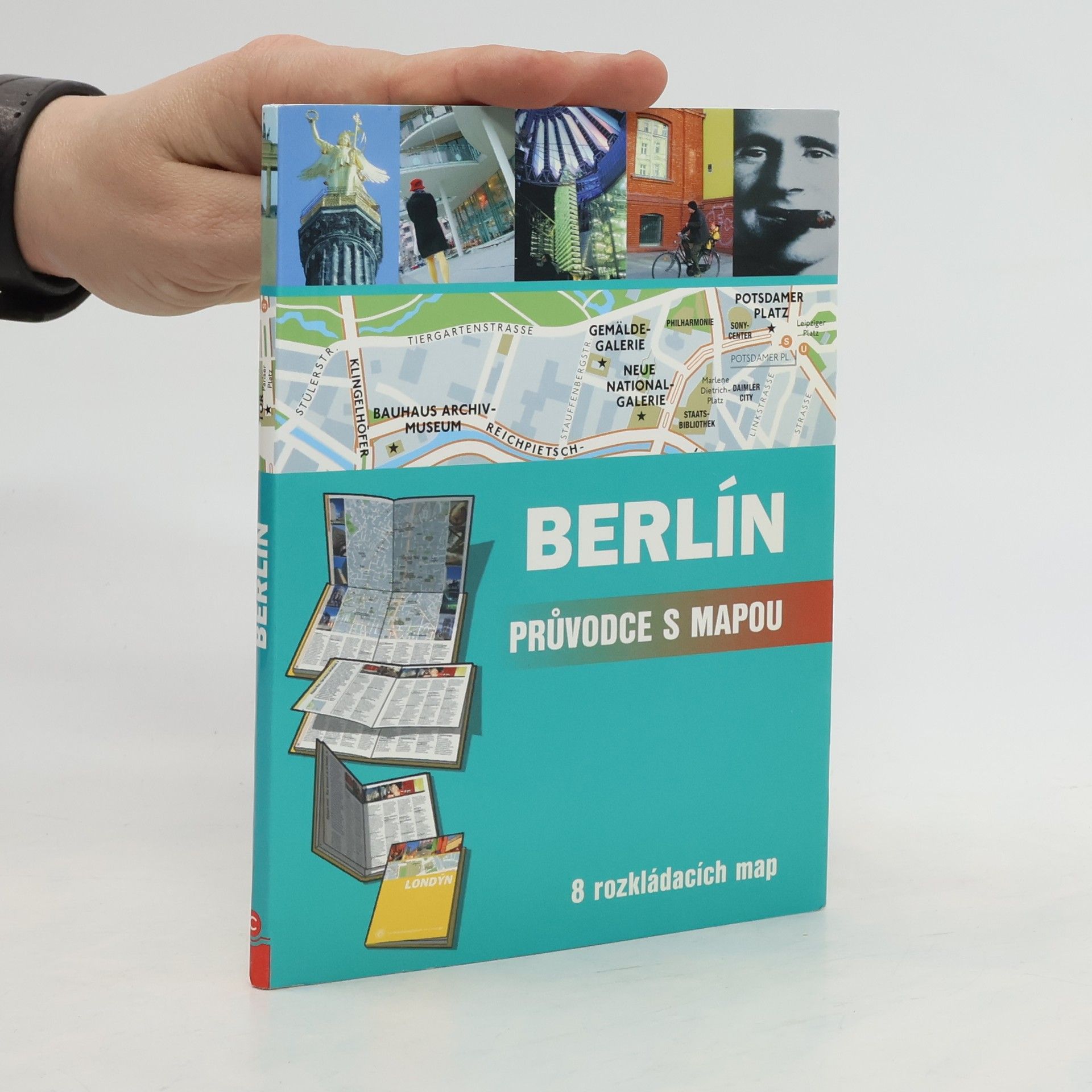 Jim Charmetant Berlín. Průvodce s mapou