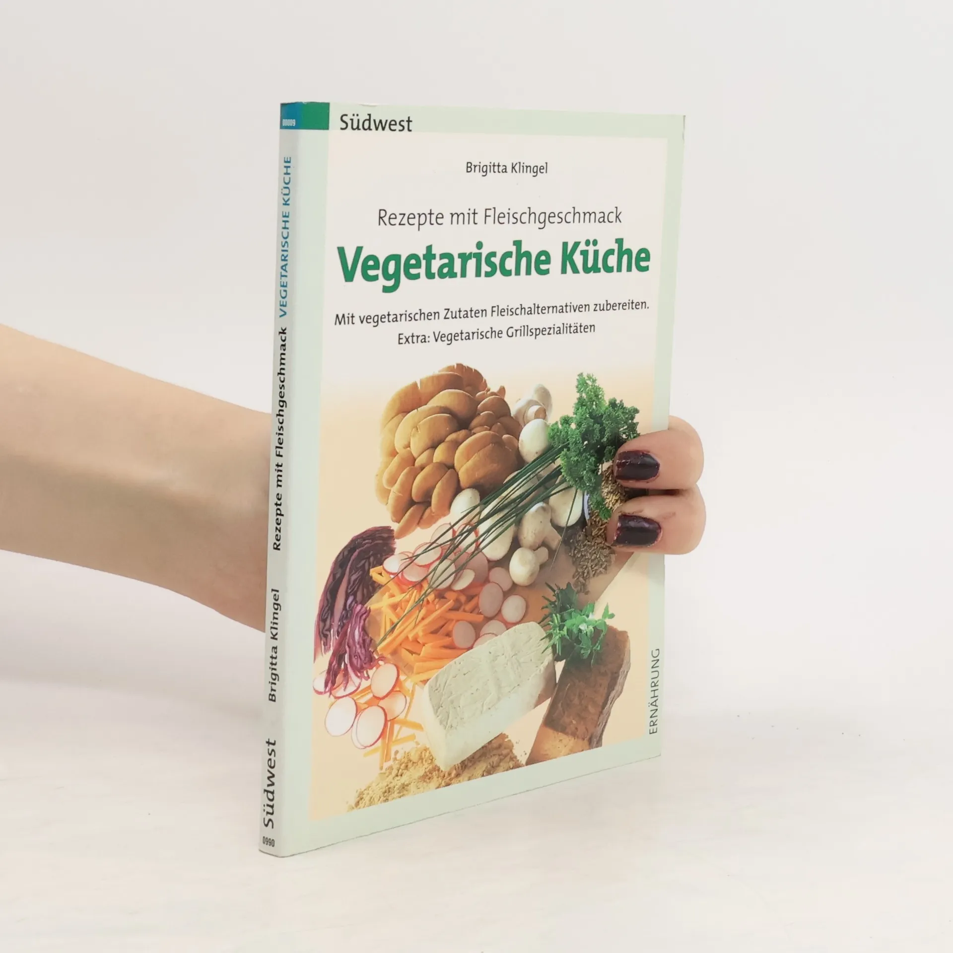 Vegetarische Küche, Rezepte mit Fleischgeschmack | Kniha | Brigitta Klingel | DE