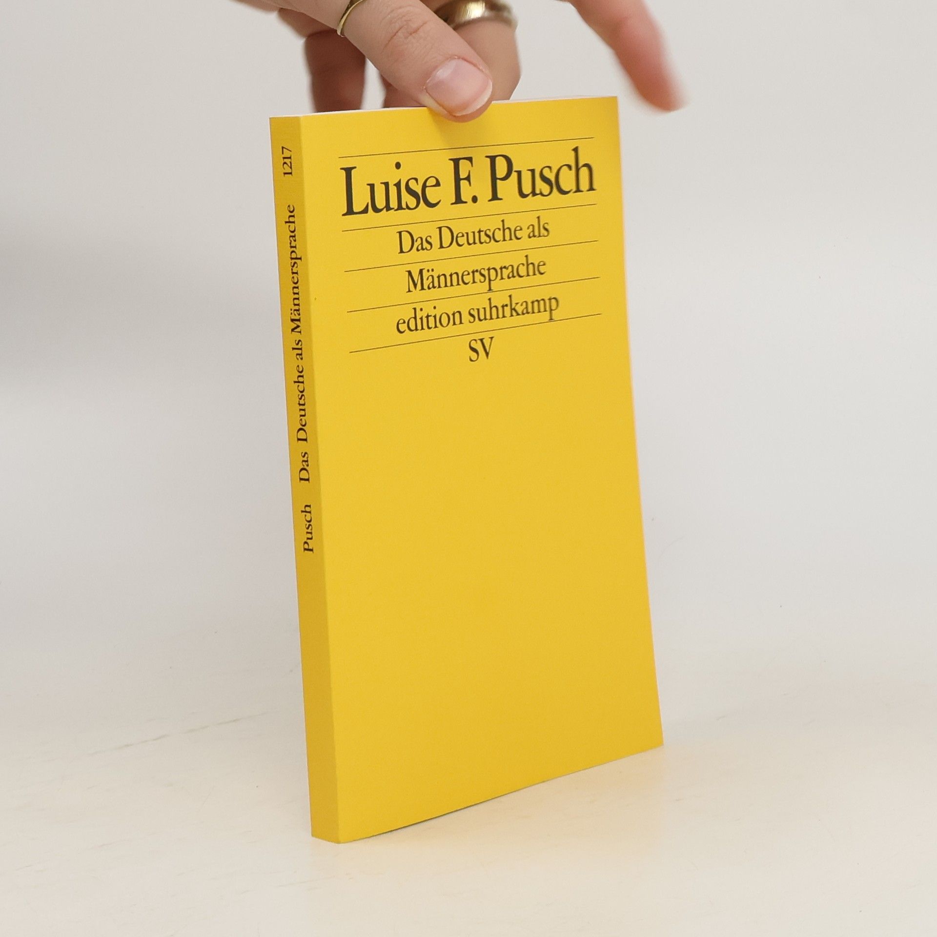 Luise F. Pusch Das Deutsche als Männersprache