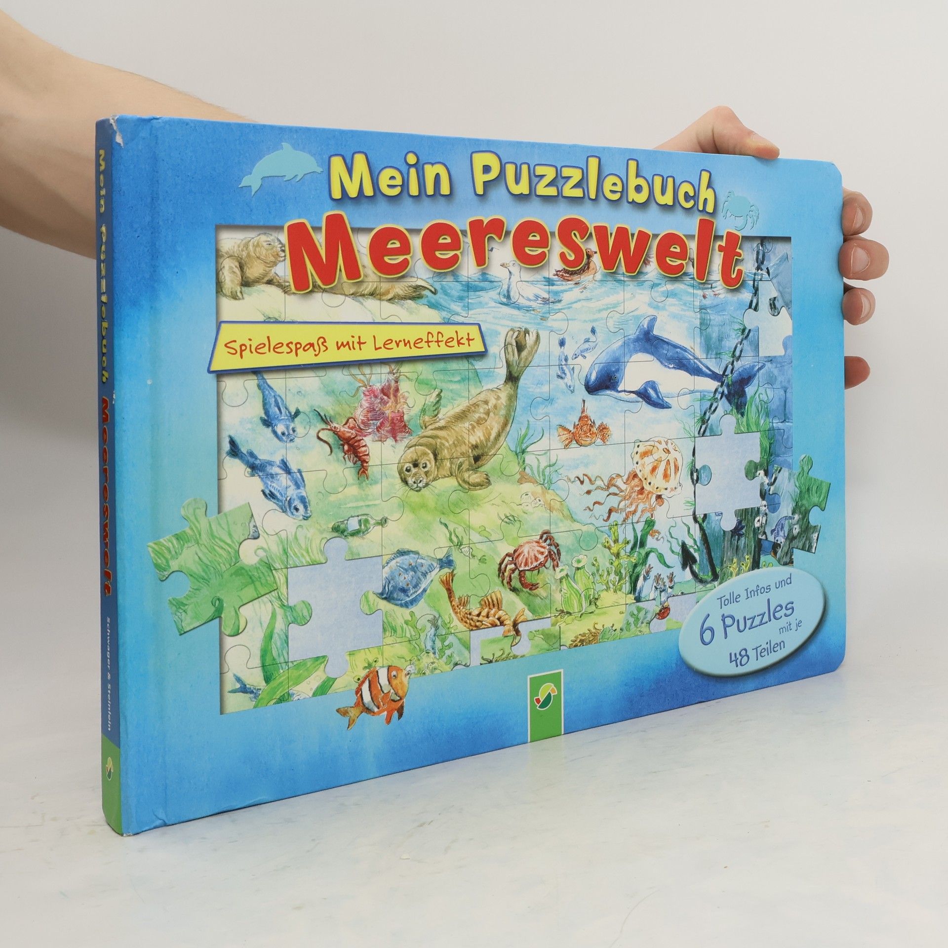 Oliver Bieber Mein Puzzlebuch Meereswelt