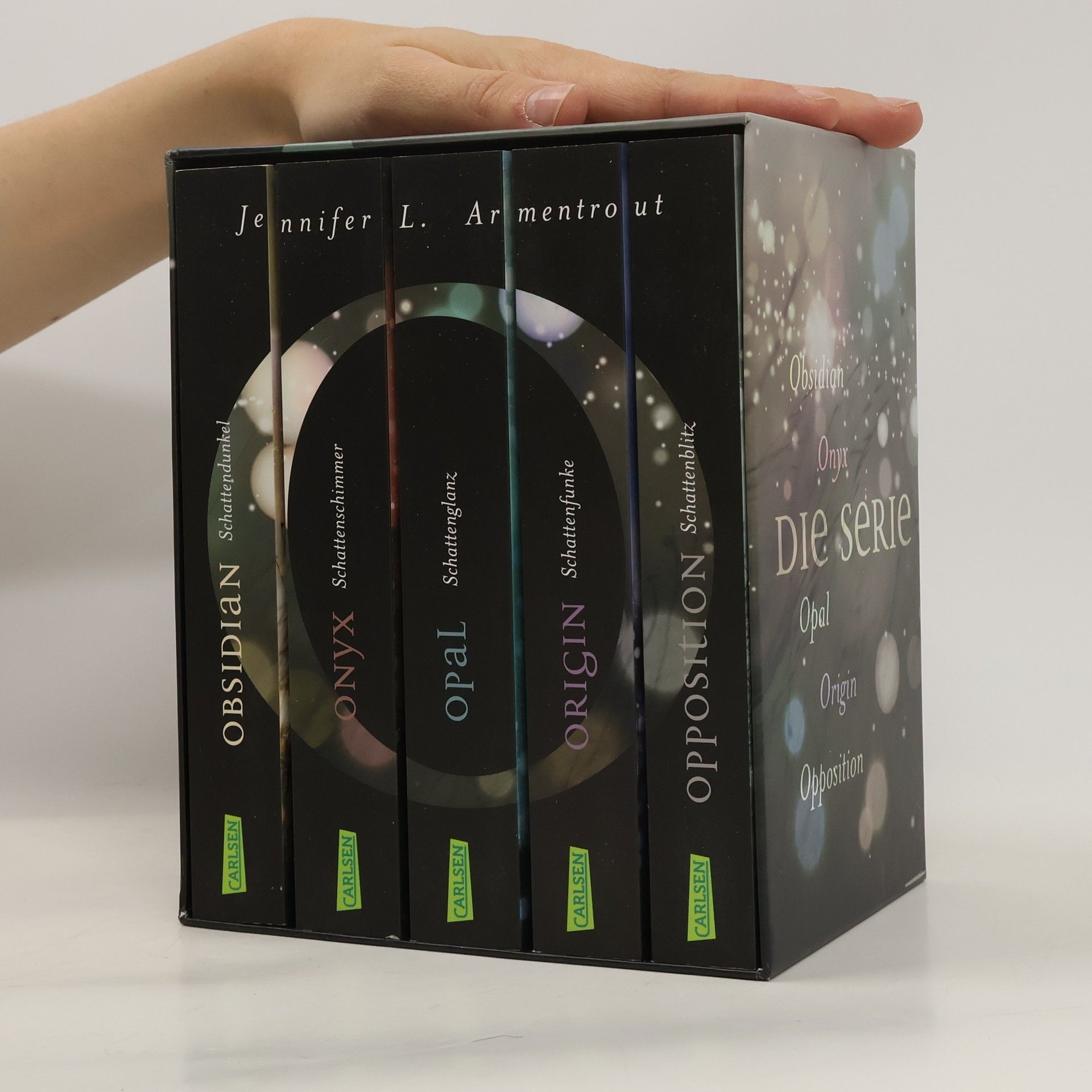Jennifer Armentrout Obsidian: Alle fünf Bände im Schuber / Obsidian Bd.1-5