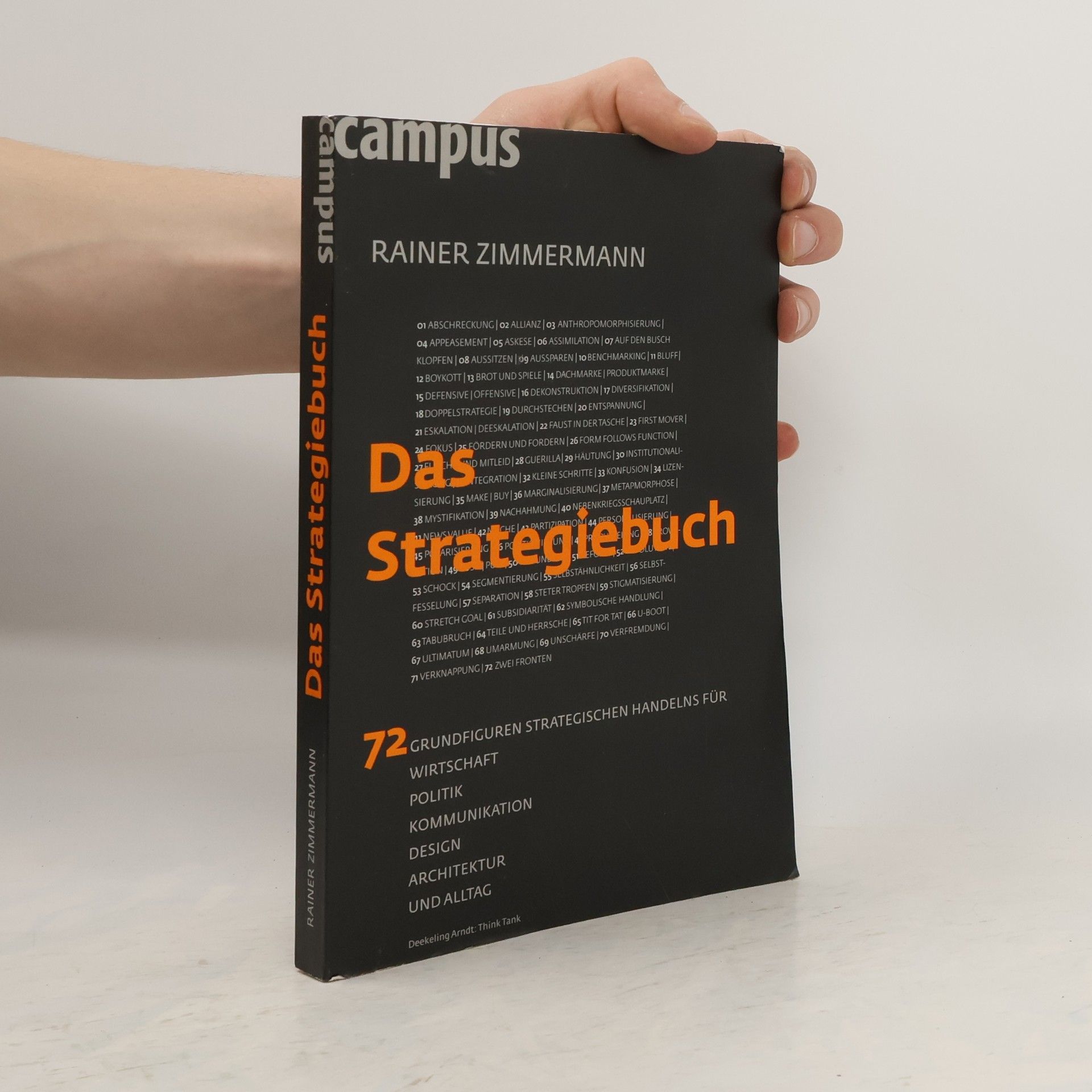 Rainer Zimmermann Das Strategiebuch