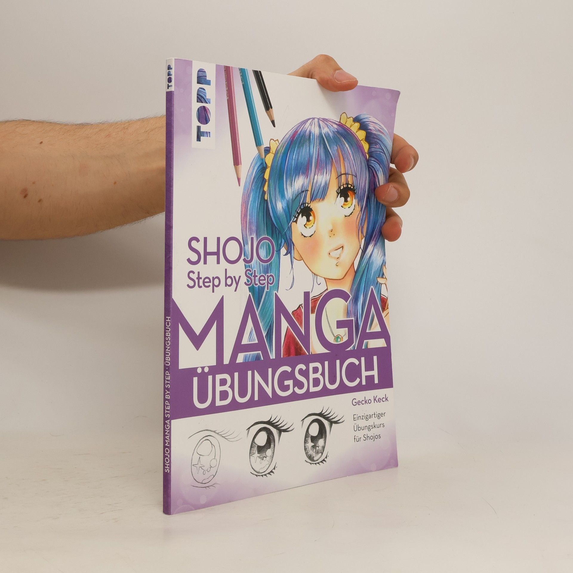 Gecko Keck Shojo Step by Step Manga Übungsbuch