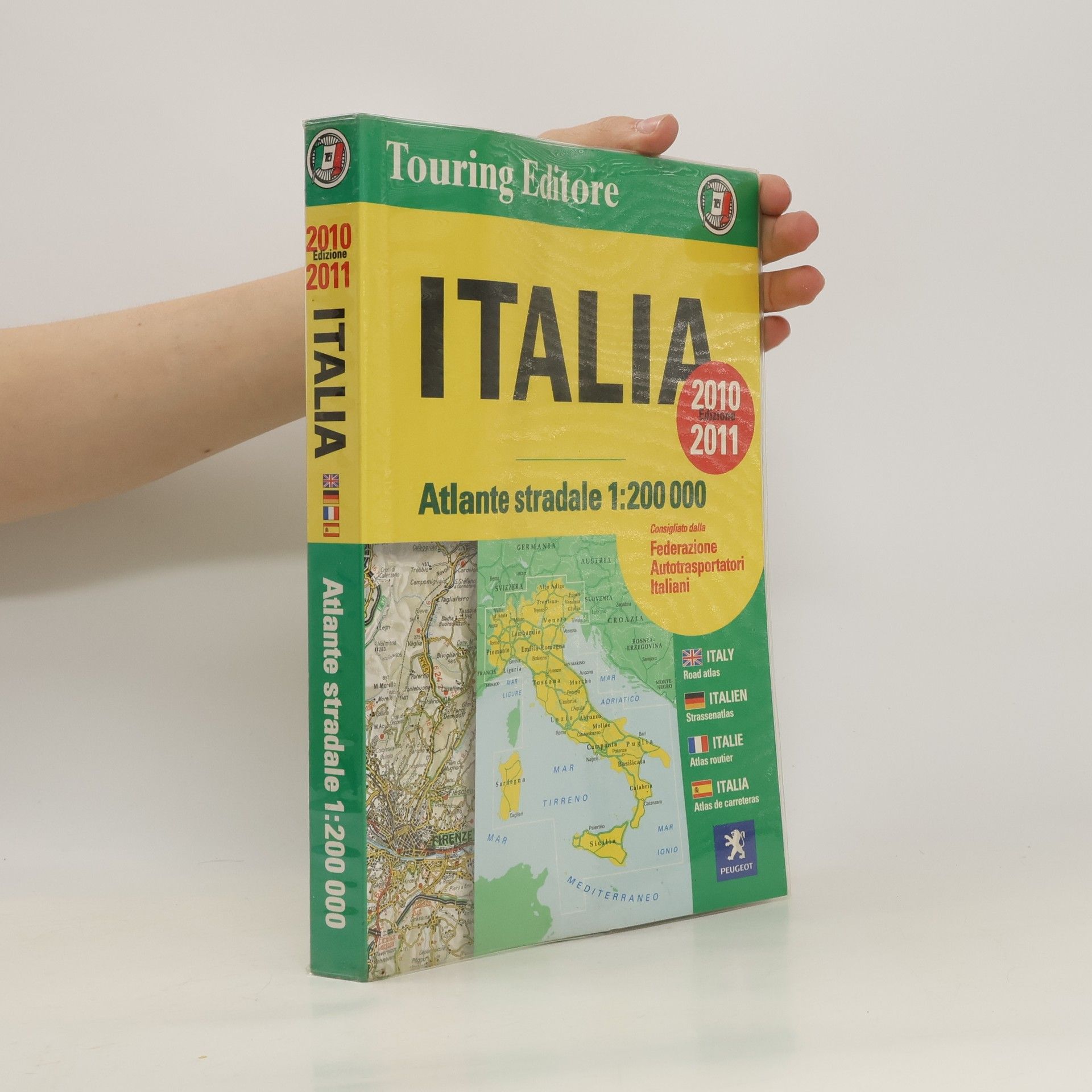 Autores varios Italia. Atlante stradale 1:200 000