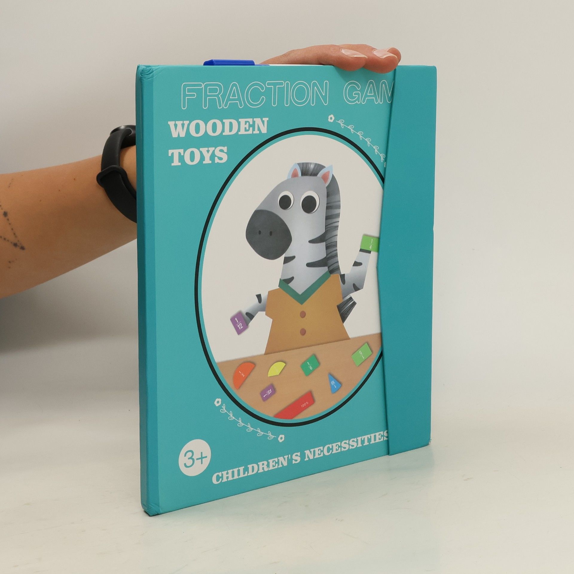 Auteurscollectief Fraction Game - Wooden Toys