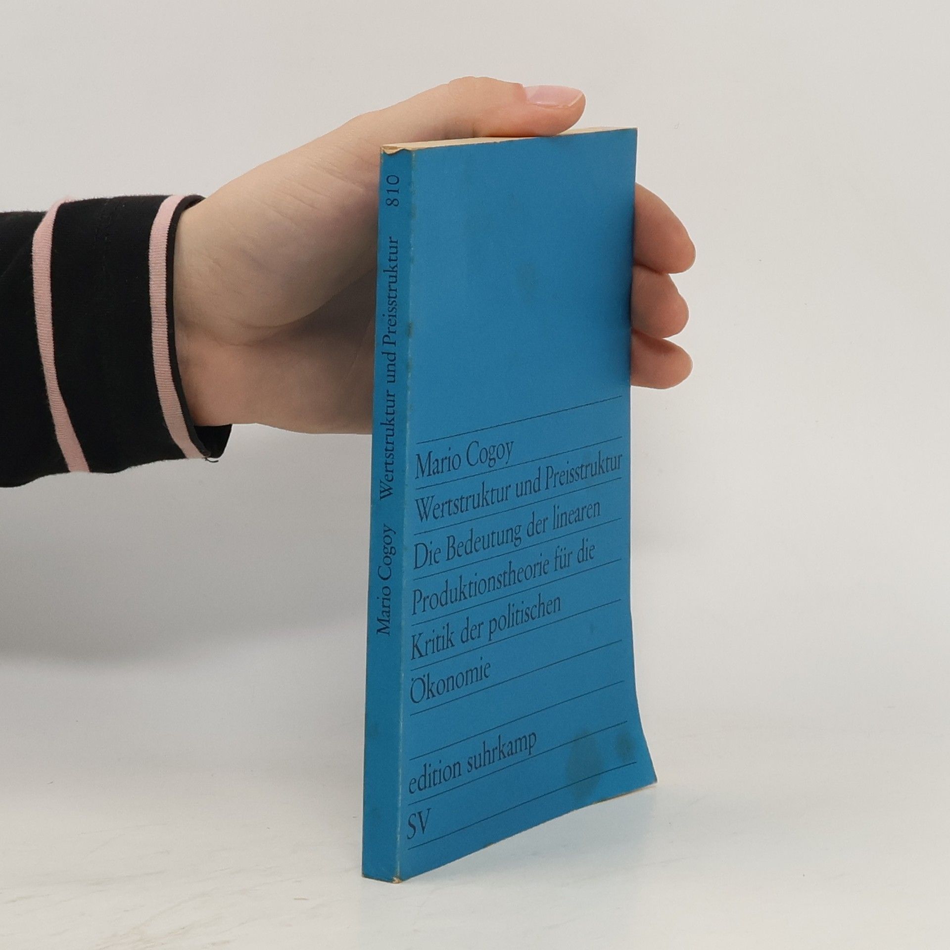 Mario Cogoy Wertstruktur und Preisstruktur