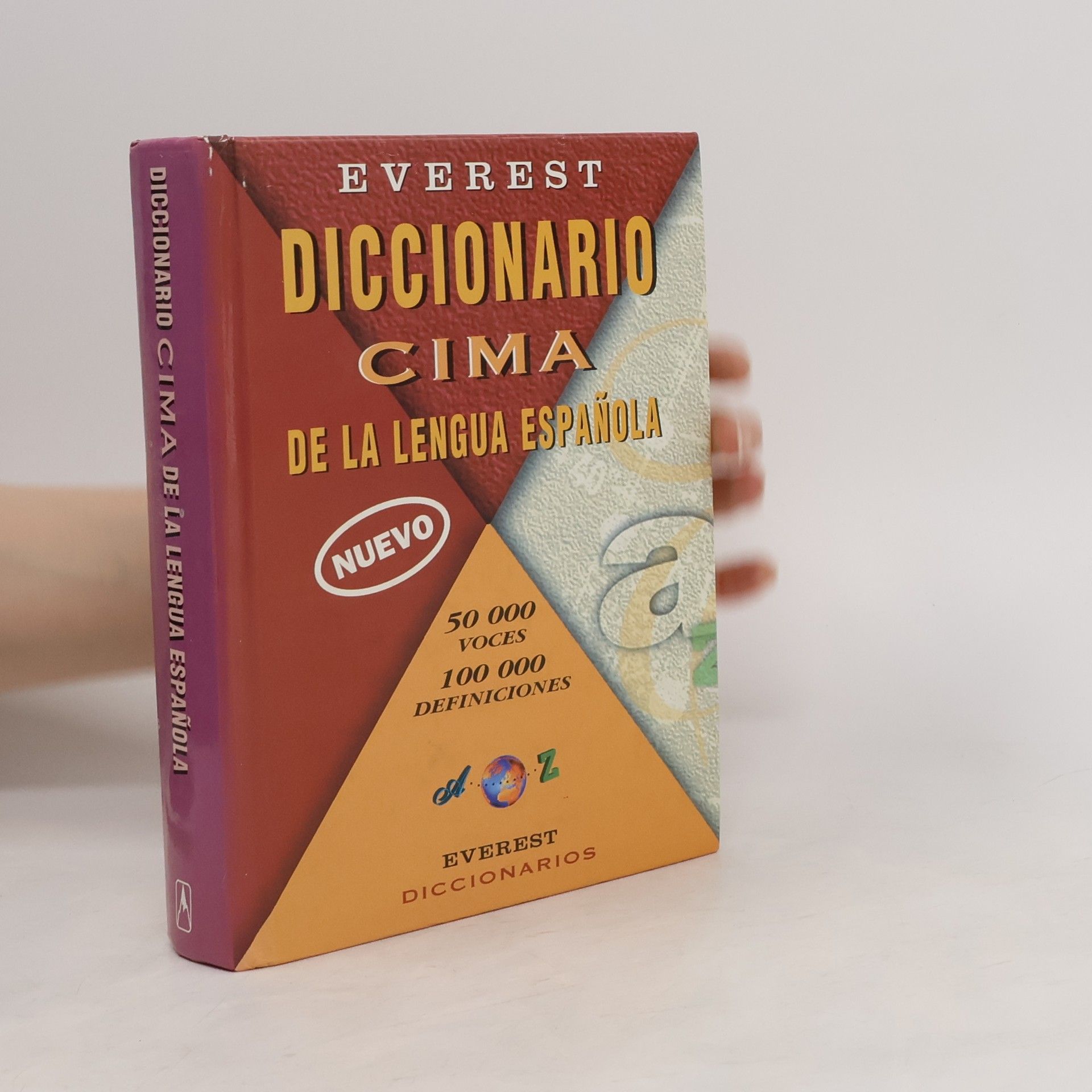 Editorial Everest Diccionario Cima de la lengua española