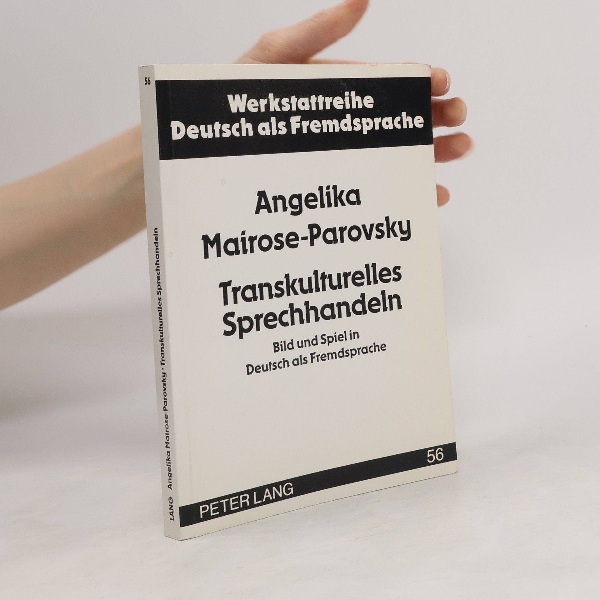 Angelika Mairose Parovsky Transkulturelles Sprechhandeln