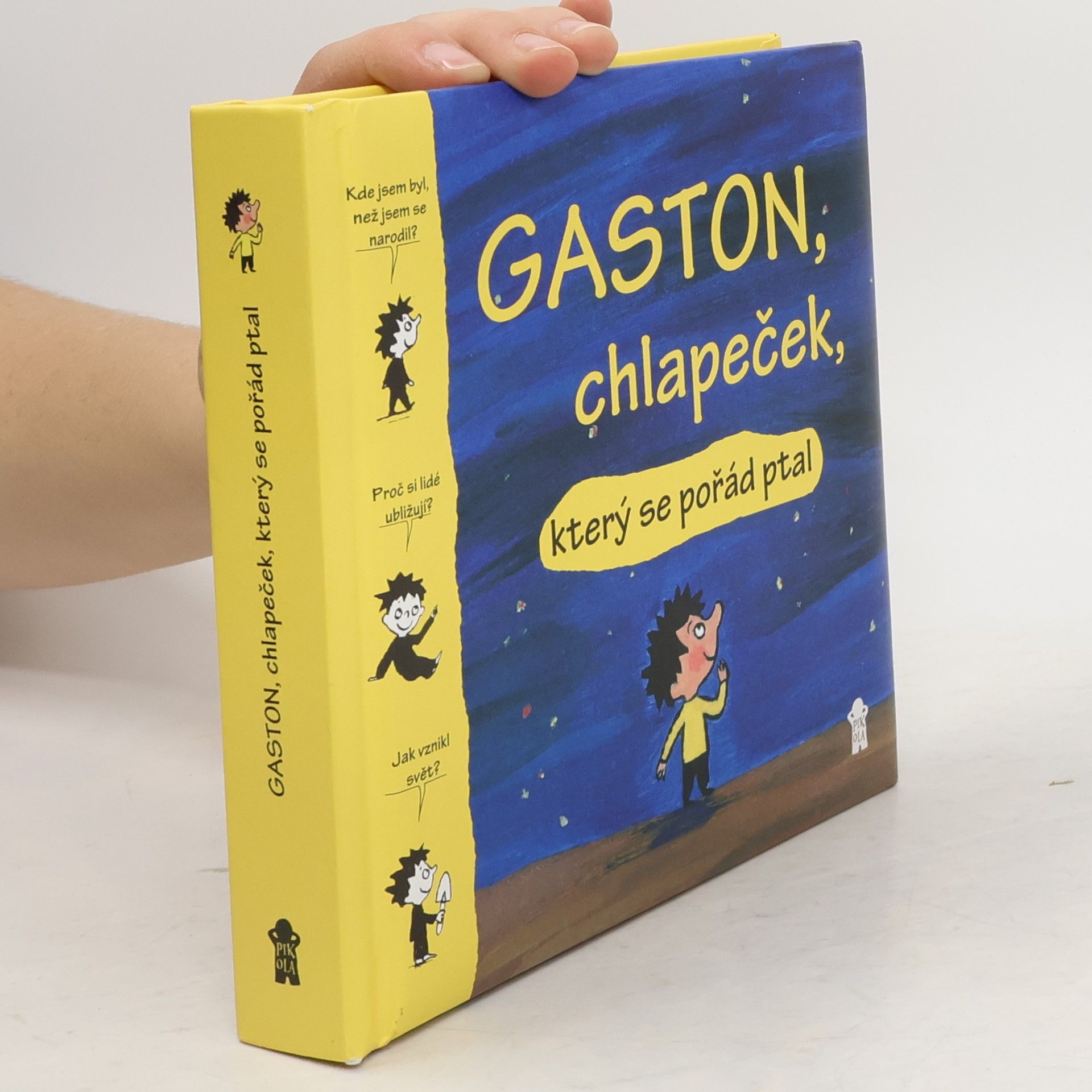 Catherine Proteaux Zuber Gaston, chlapeček, který se pořád ptal