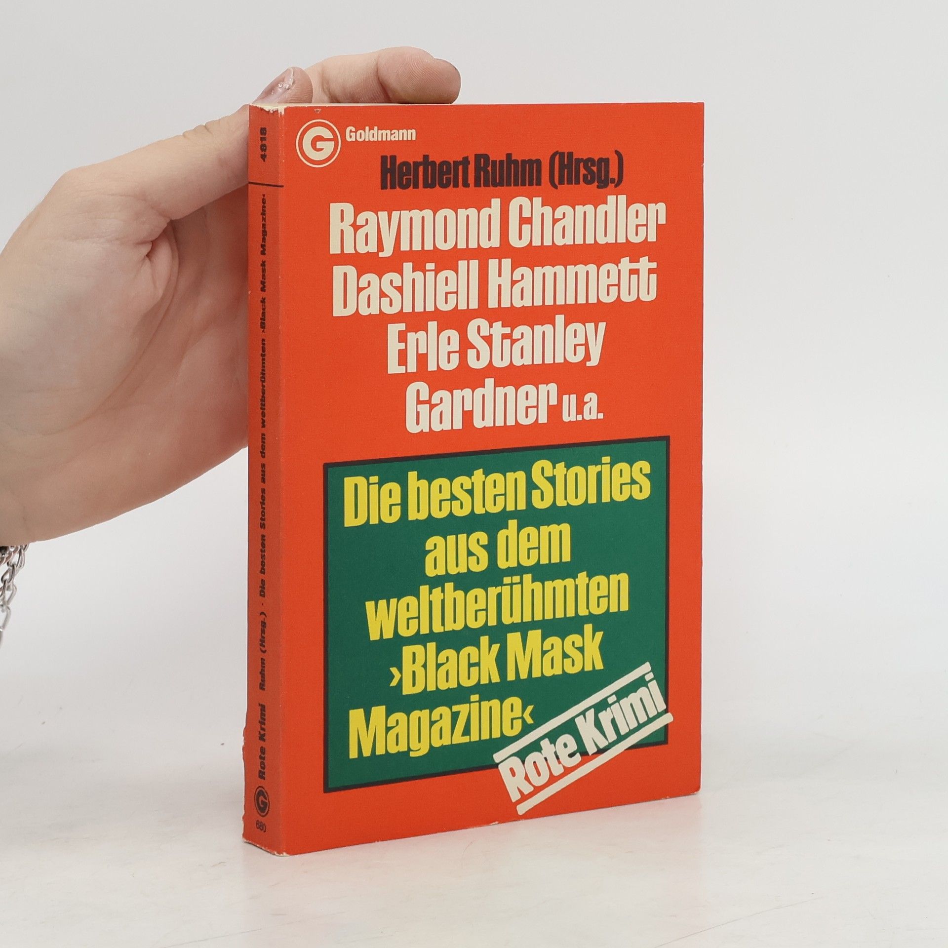 Herbert Ruhm Die besten Stories aus dem weltberühmten "Black mask magazine"
