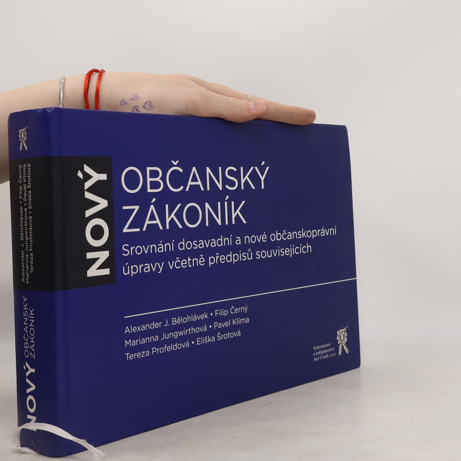 Alexander J. Bělohlávek Nový občanský zákoník : srovnání dosavadní a nové občanskoprávní úpravy včetně předpisů souvisejících