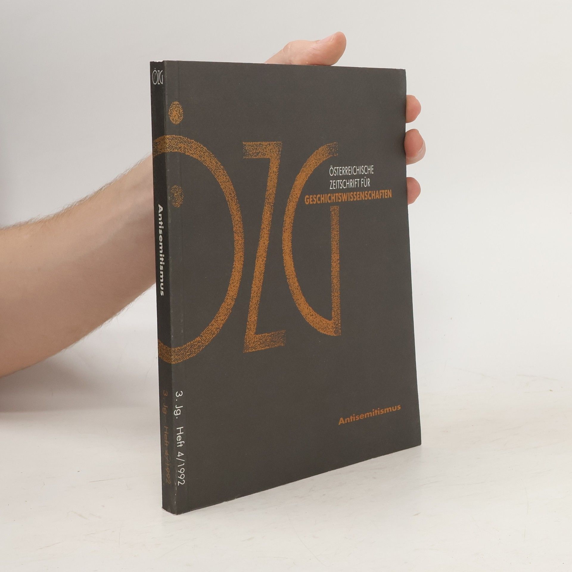 Autorenkollektiv Österreichische Zeitschrift für Geschichtswissenschaften 4/1992