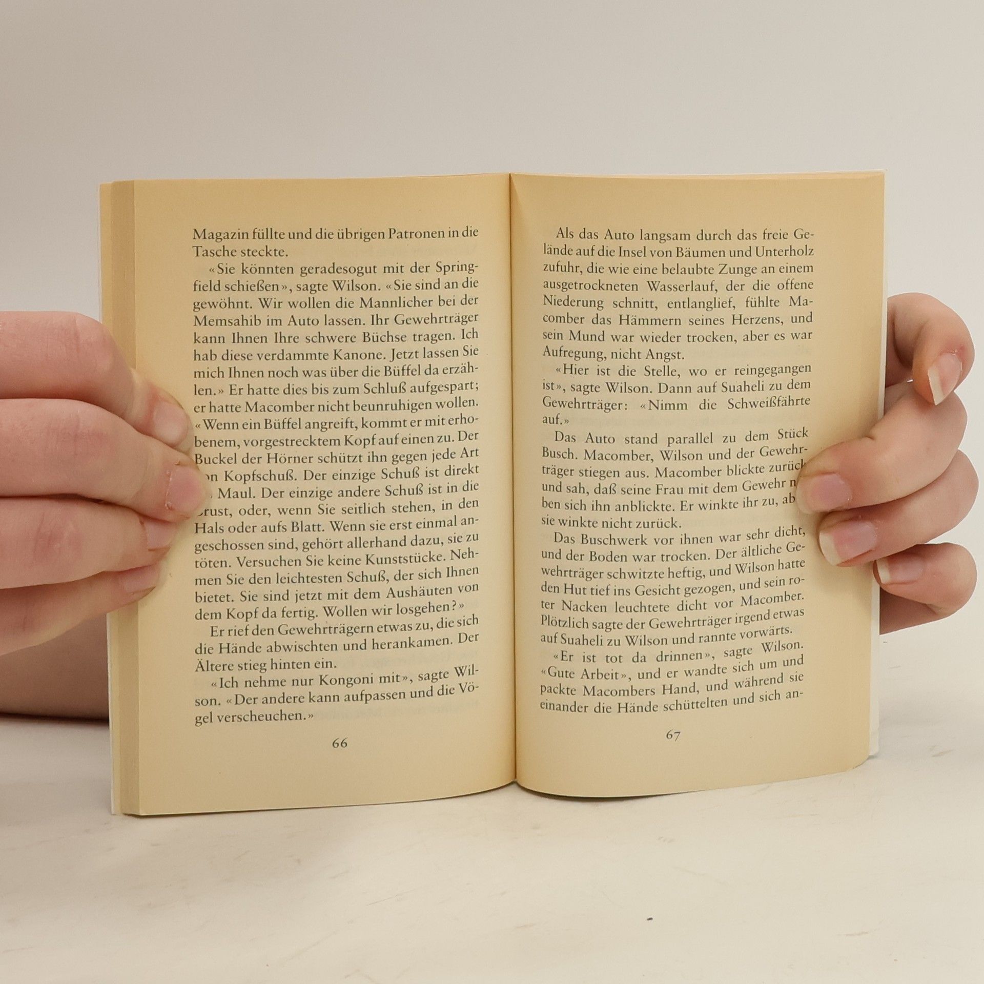 Ernest Hemingway Das kurze glückliche Leben des Francis Macomber