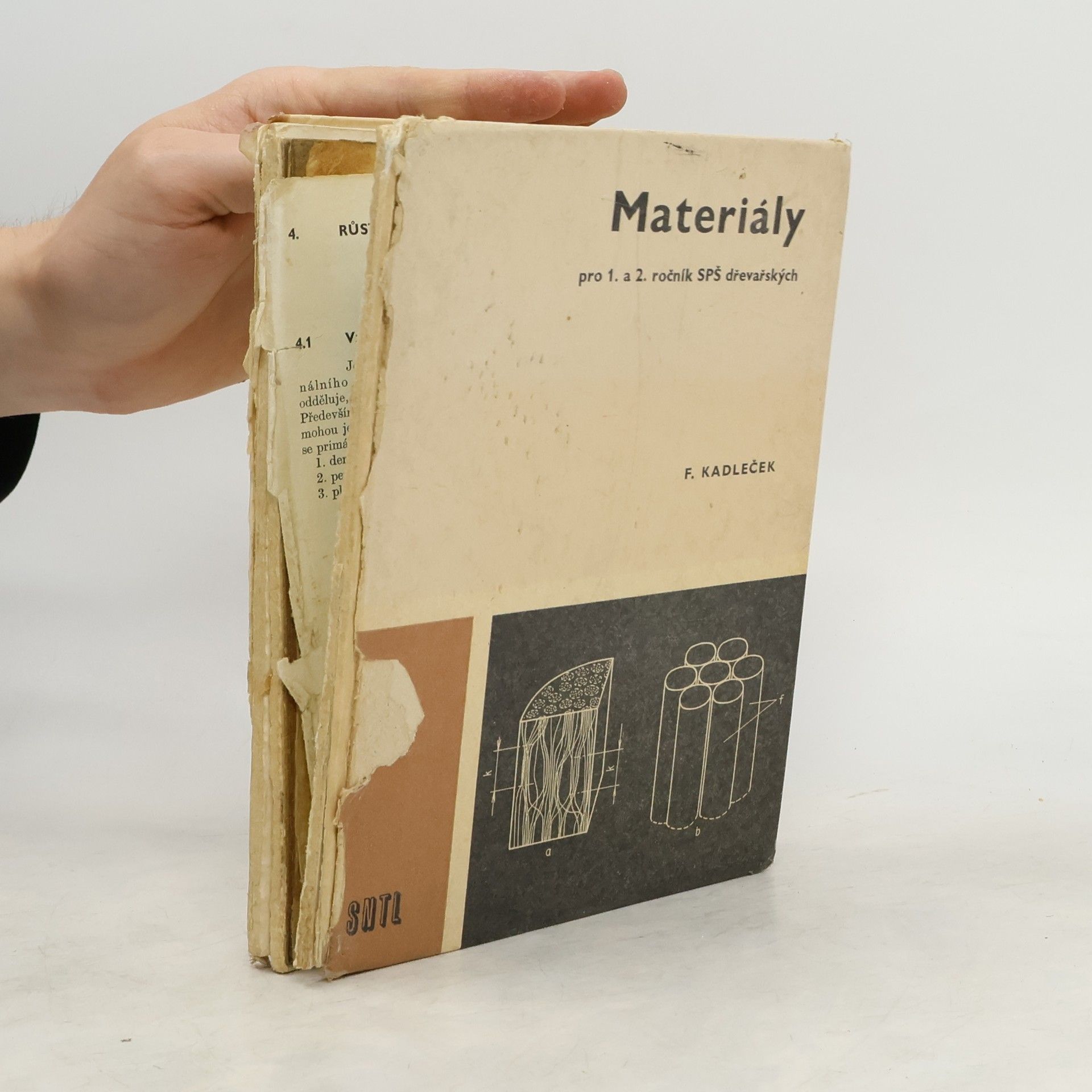 František Kadleček Materiály pro 1. a 2. ročník středních průmyslových škol dřevařských